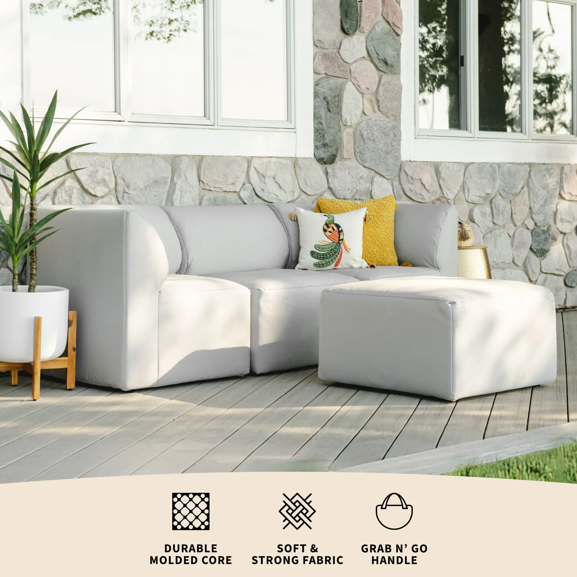 Patio 4pc Sectional - Image 15