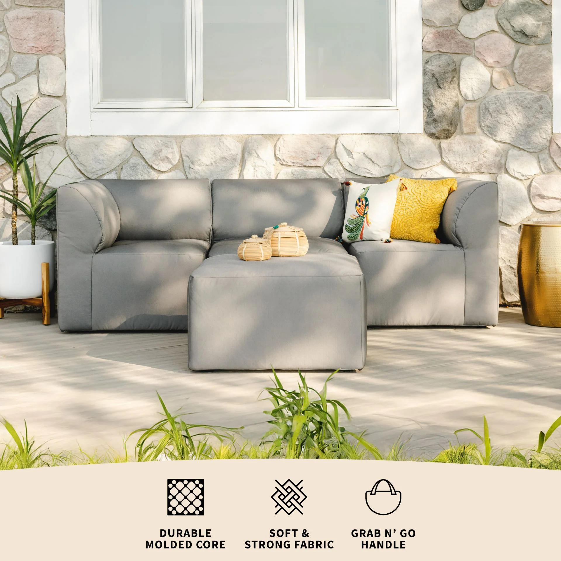 Patio 4pc Sectional - Image 31