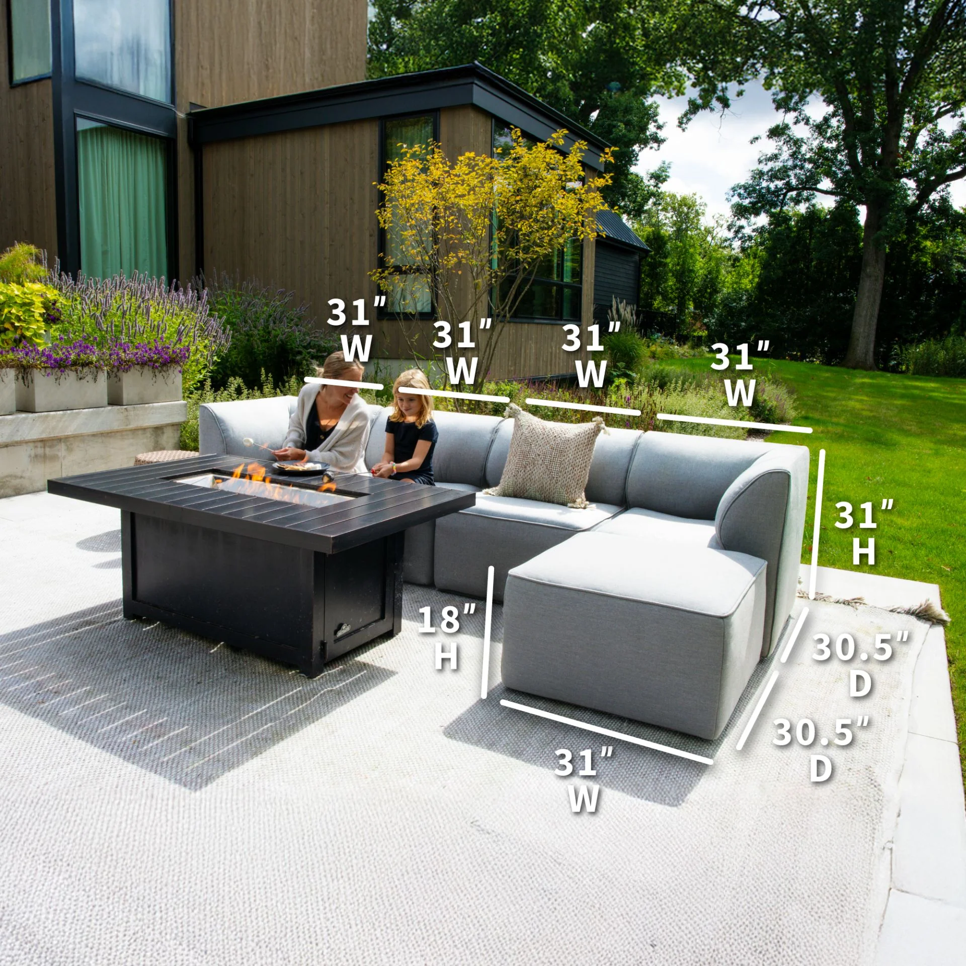 Patio 5pc Sectional - Image 10