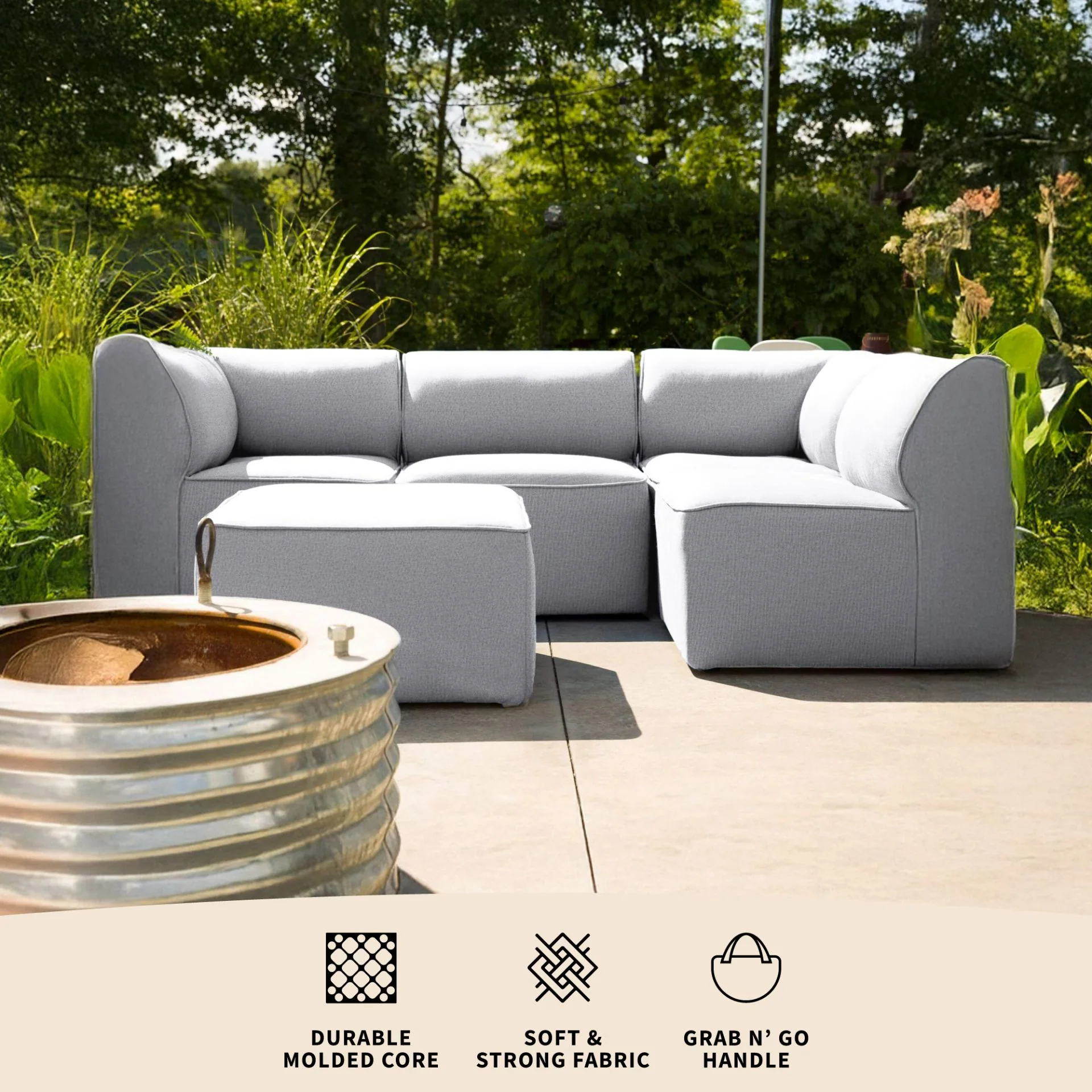 Patio 5pc Sectional - Image 11