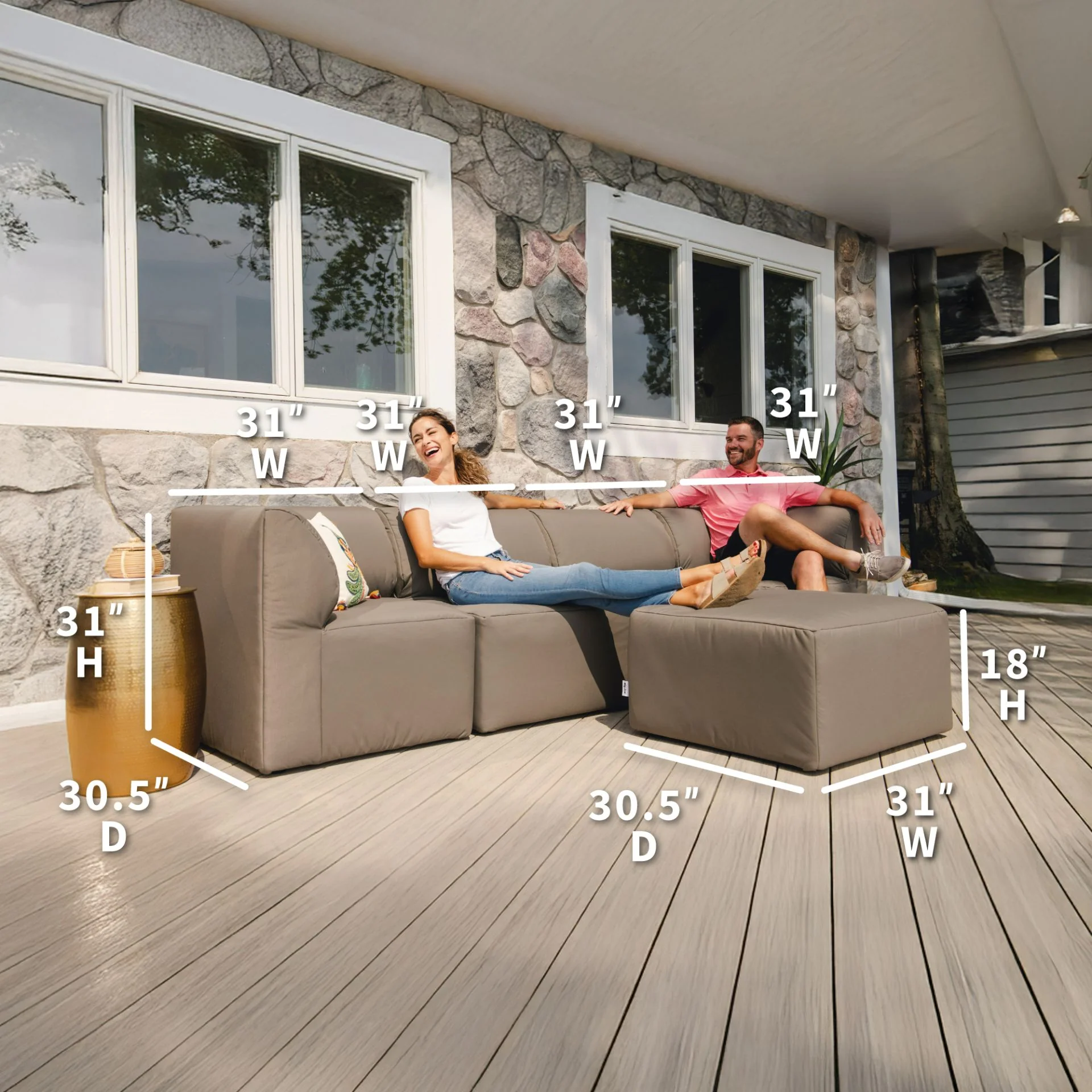 Patio 5pc Sectional - Image 25