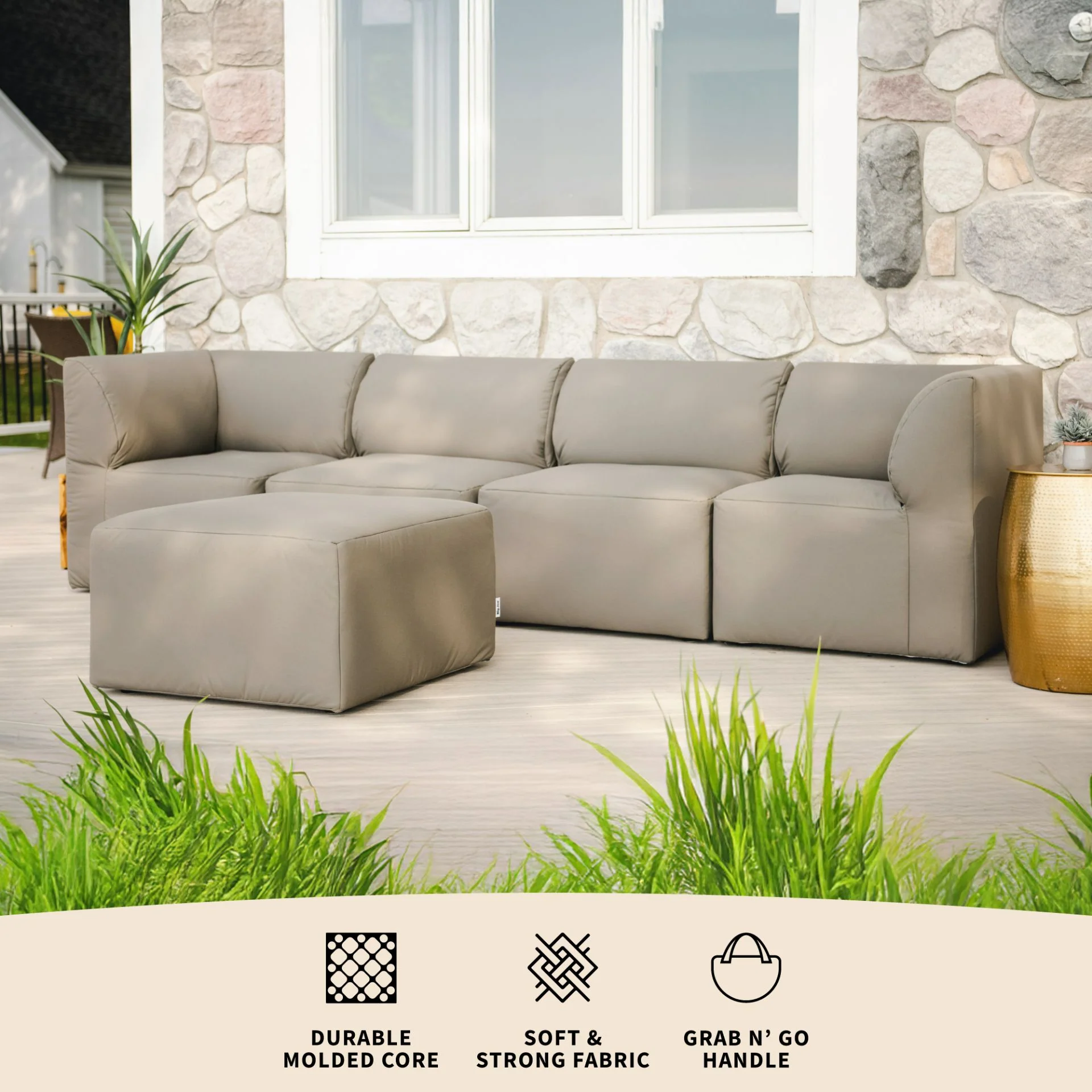 Patio 5pc Sectional - Image 26