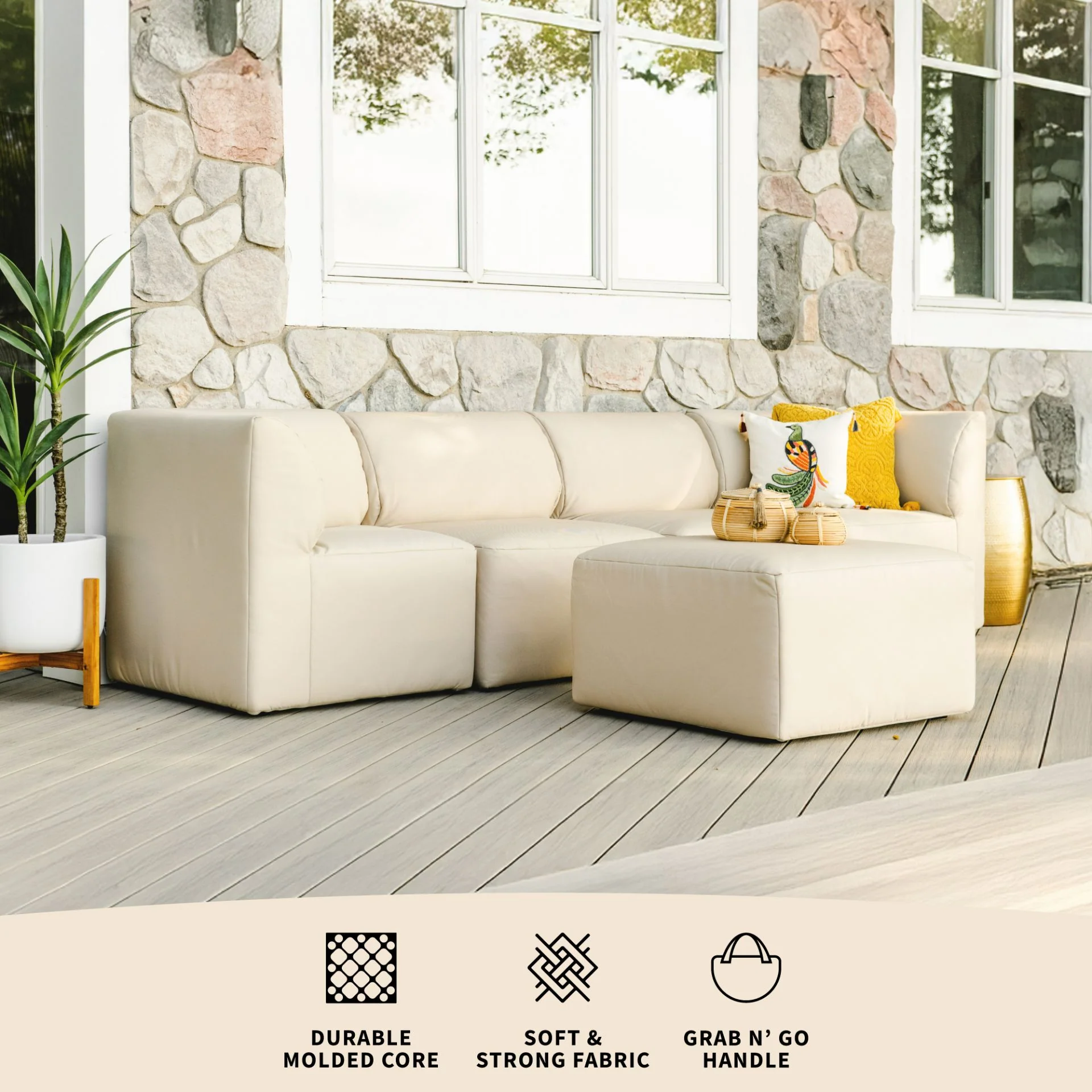 Patio 5pc Sectional - Image 38