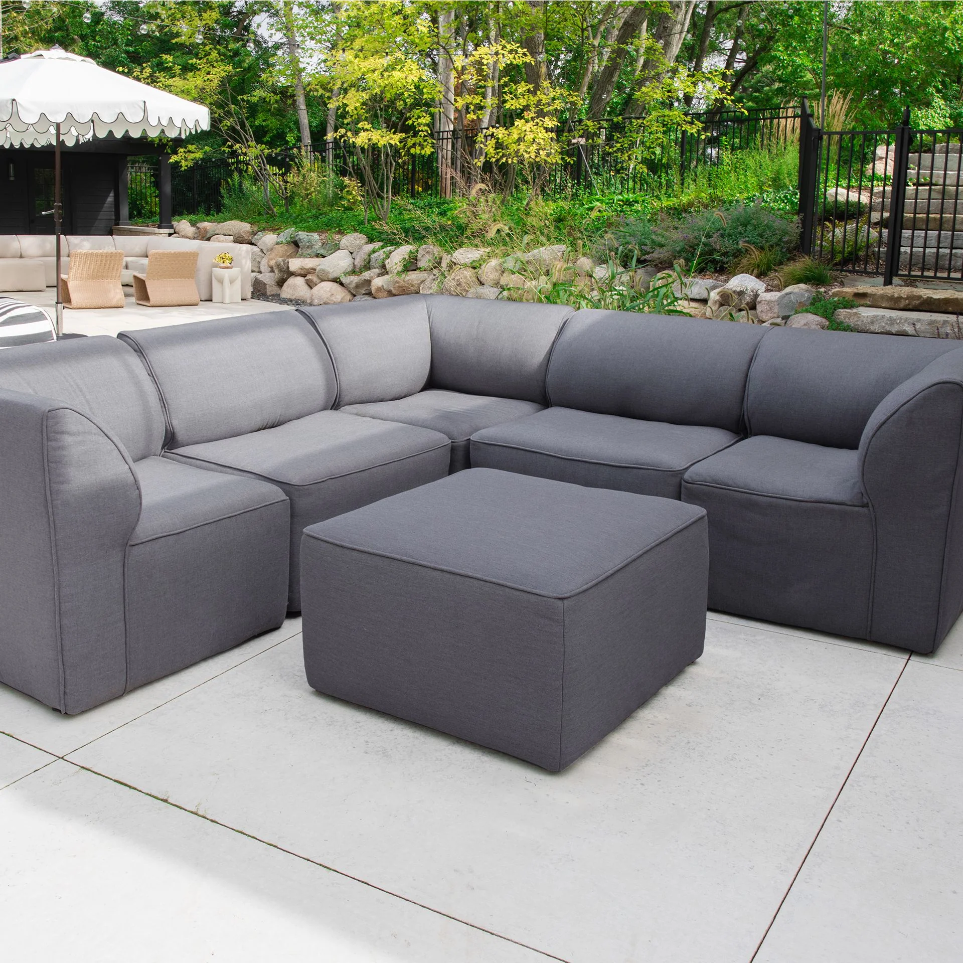 Patio 6pc Sectional - Image 13
