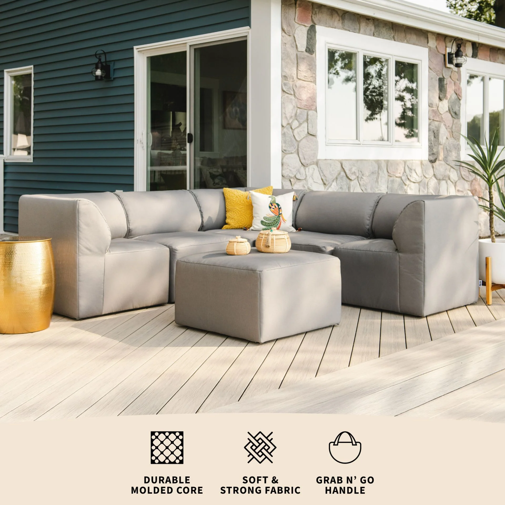 Patio 6pc Sectional - Image 37