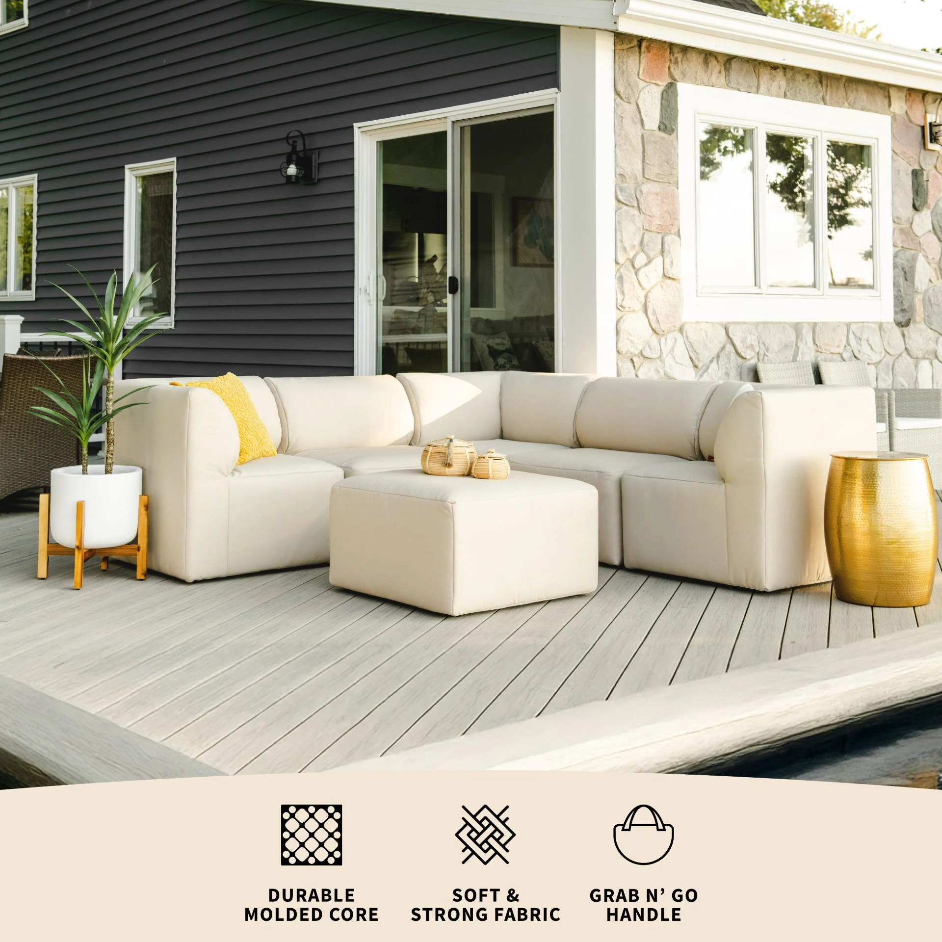 Patio 6pc Sectional - Image 41