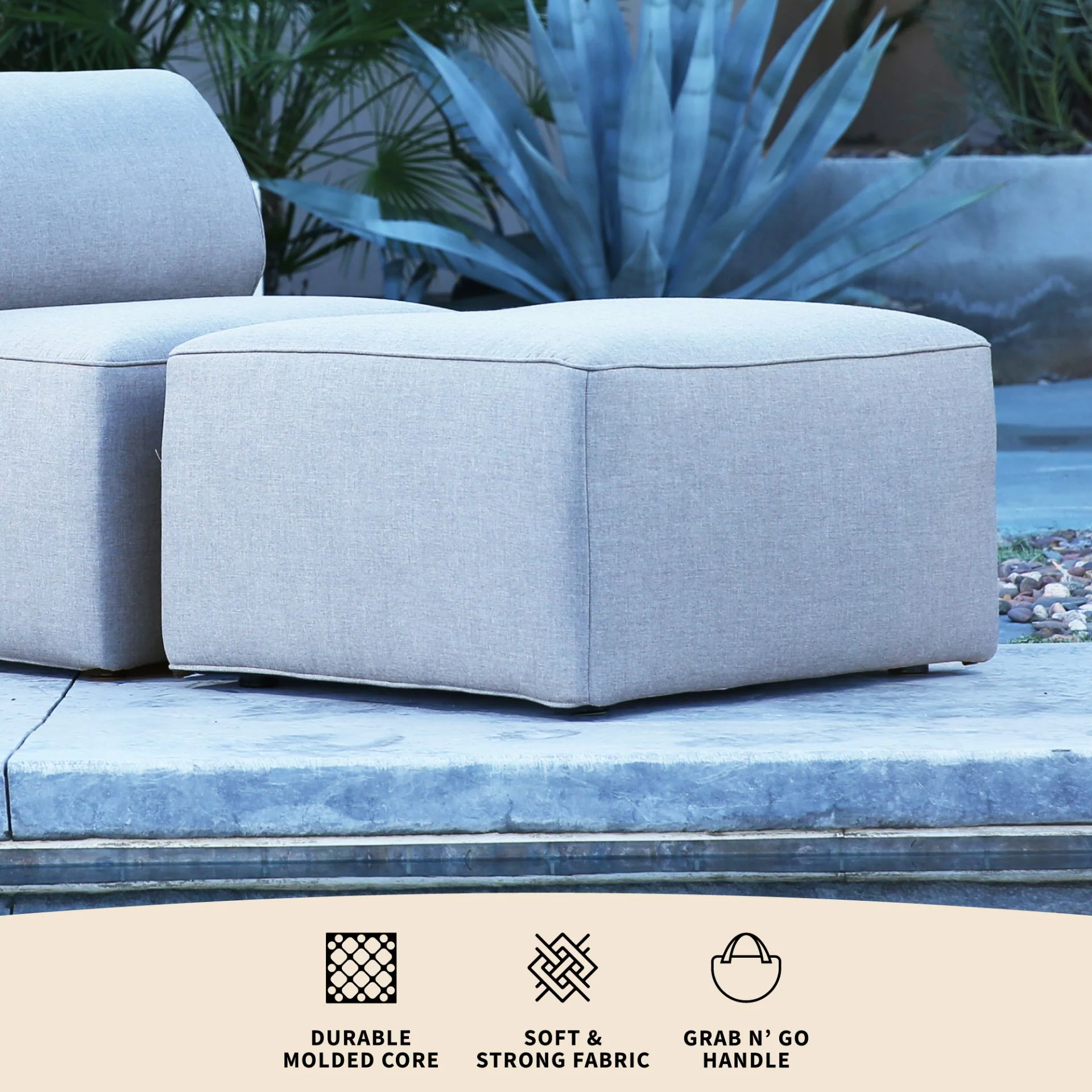 Patio Ottoman - Image 11