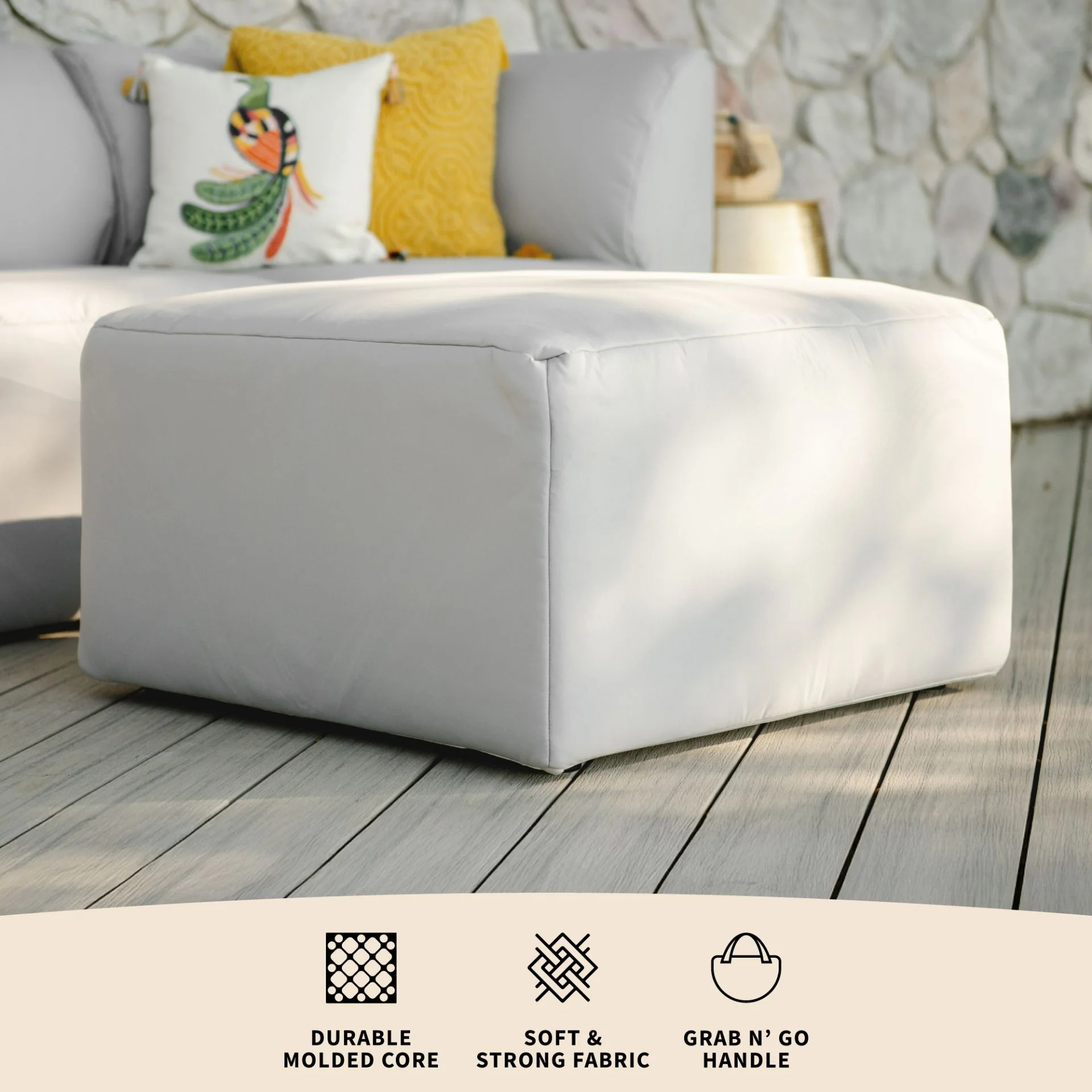 Patio Ottoman - Image 19