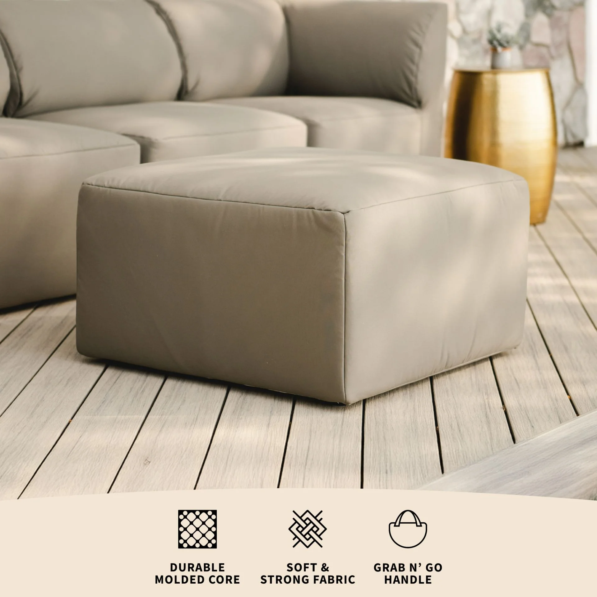 Patio Ottoman - Image 23