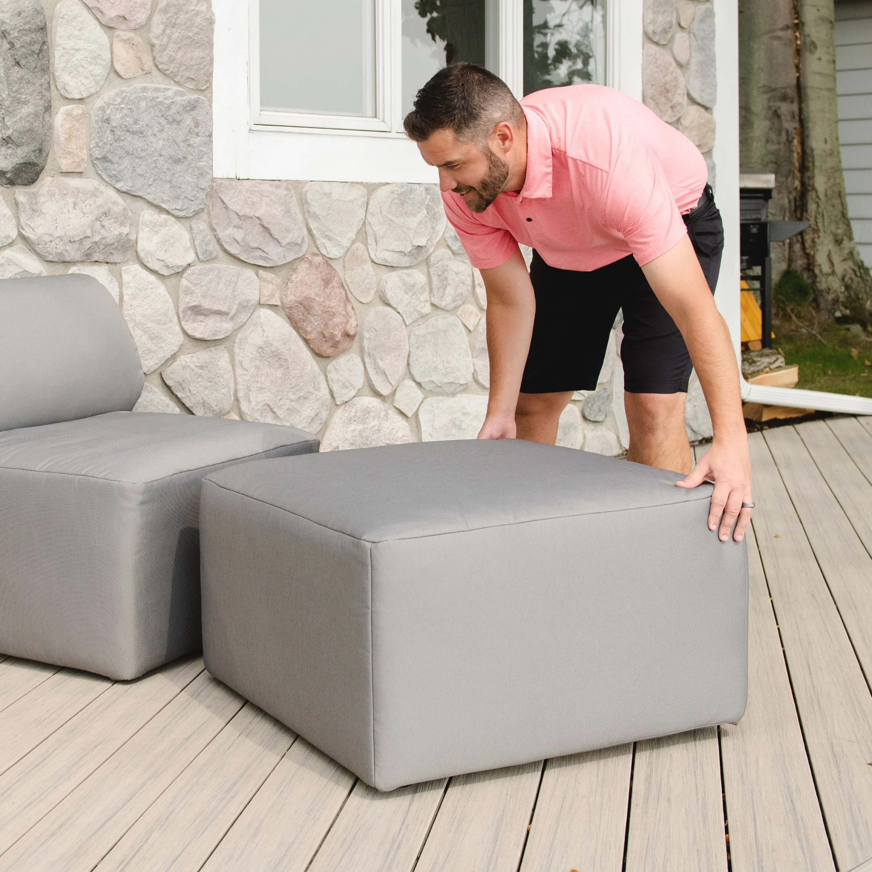 Patio Ottoman - Image 4