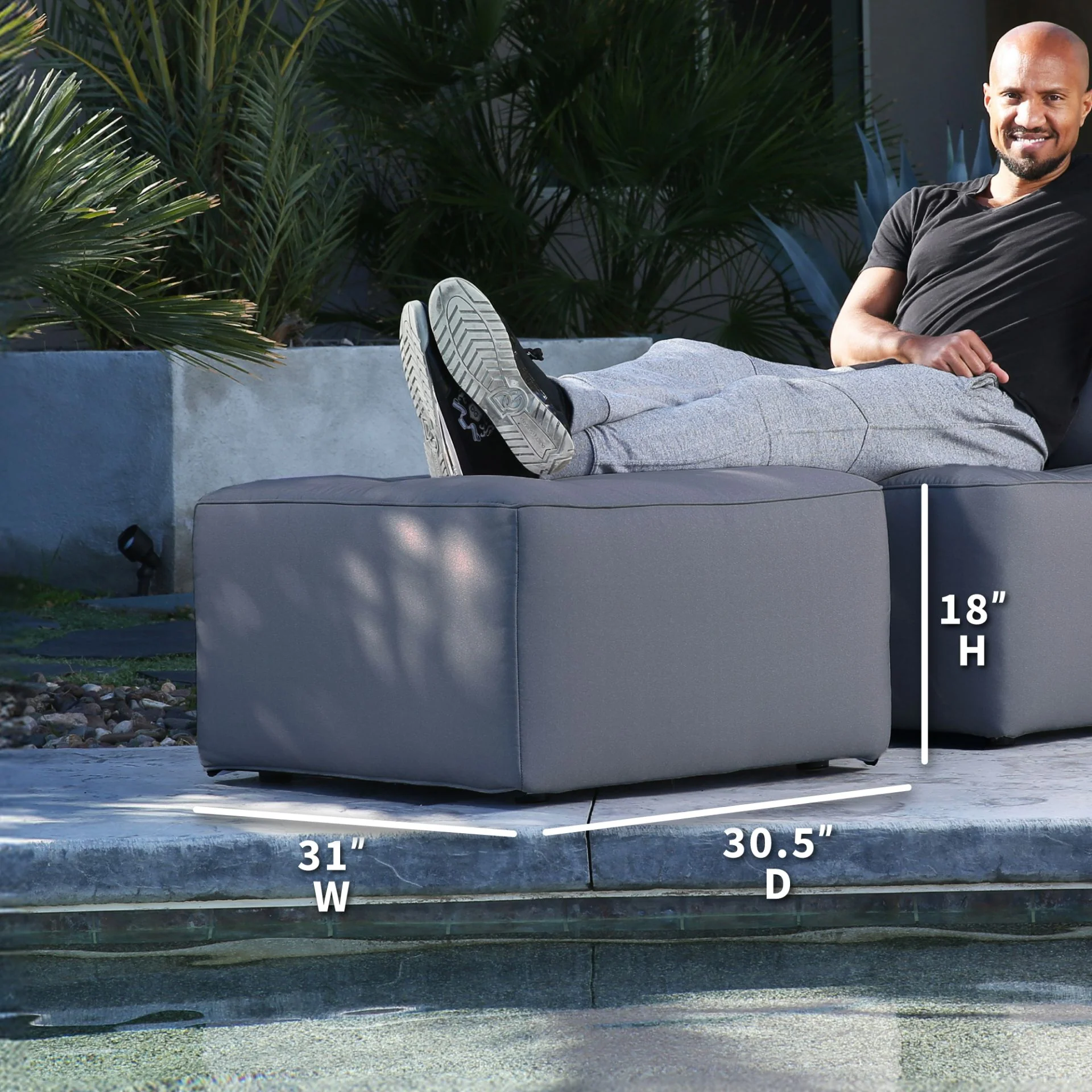 Patio Ottoman - Image 7