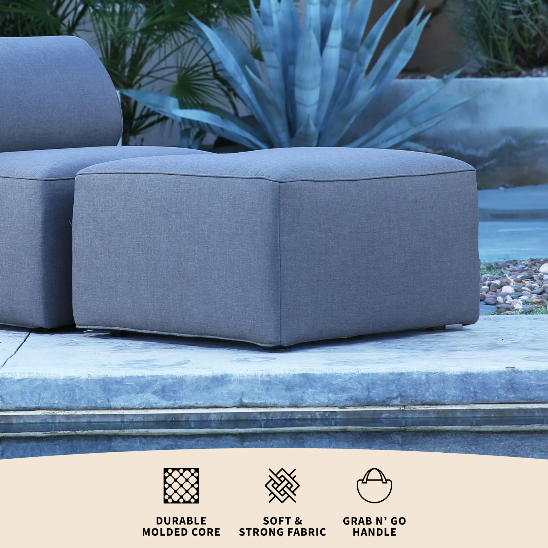 Patio Ottoman - Image 8