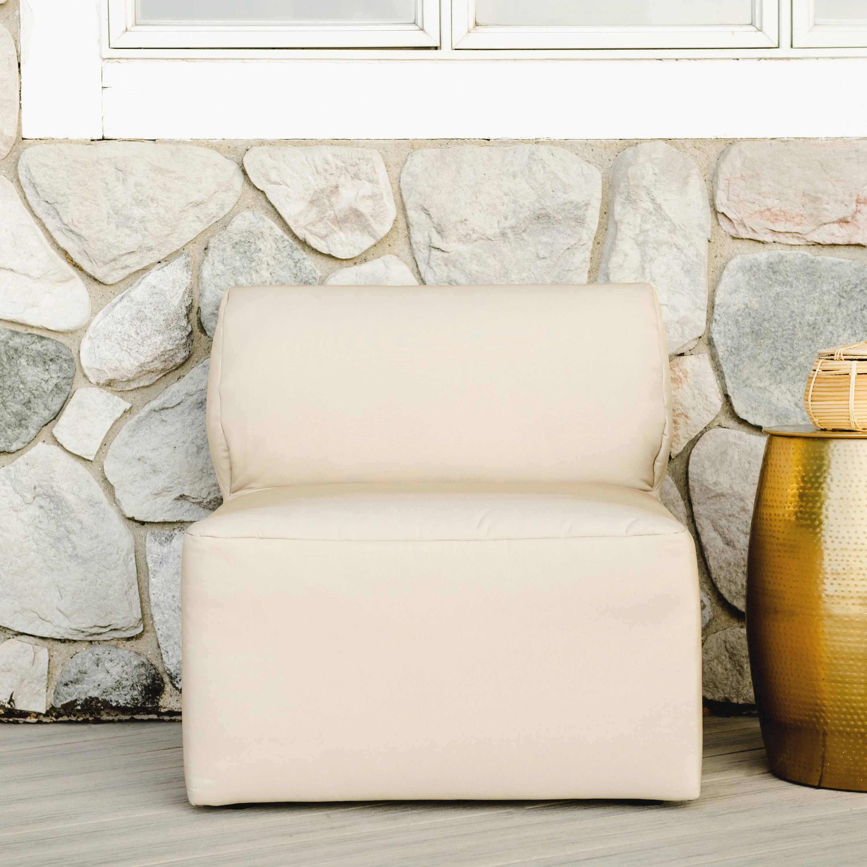 Patio Armless Chair - Image 23