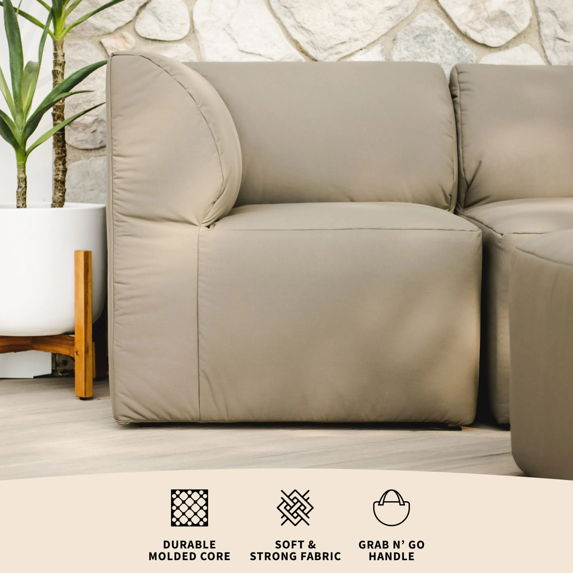 Patio Corner Chair - Image 19