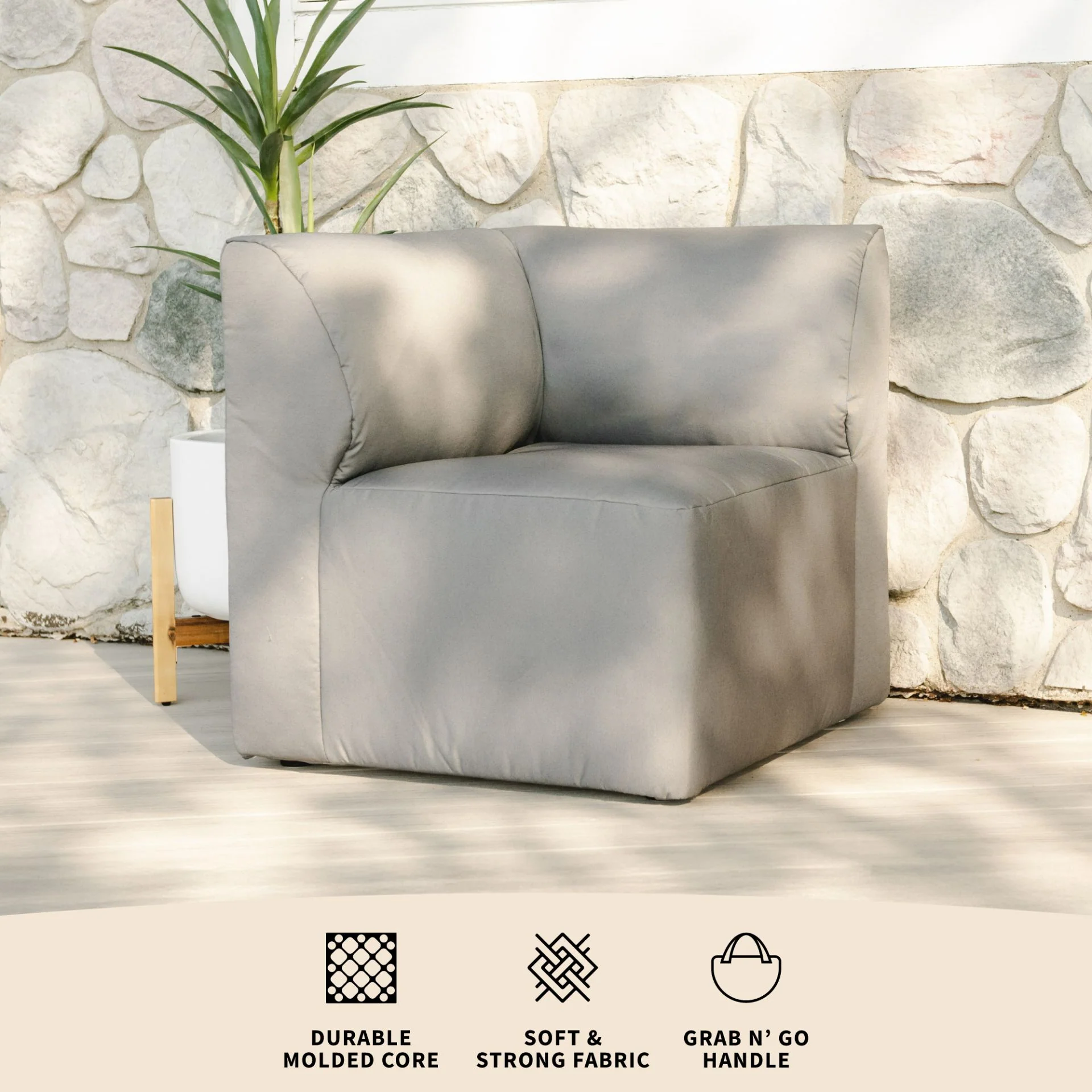 Patio Corner Chair - Image 20