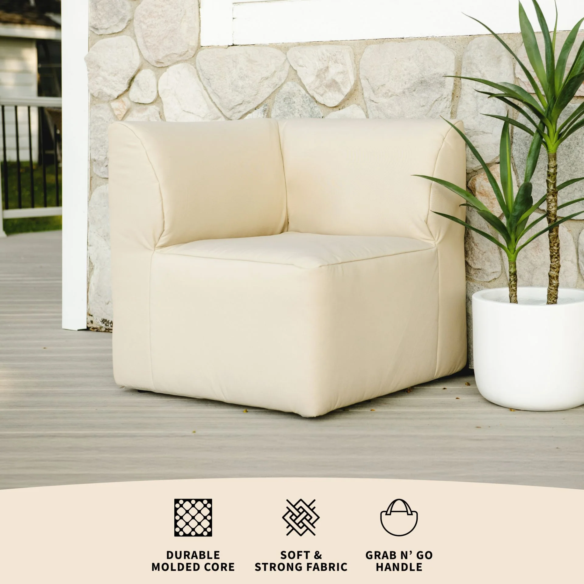 Patio Corner Chair - Image 3