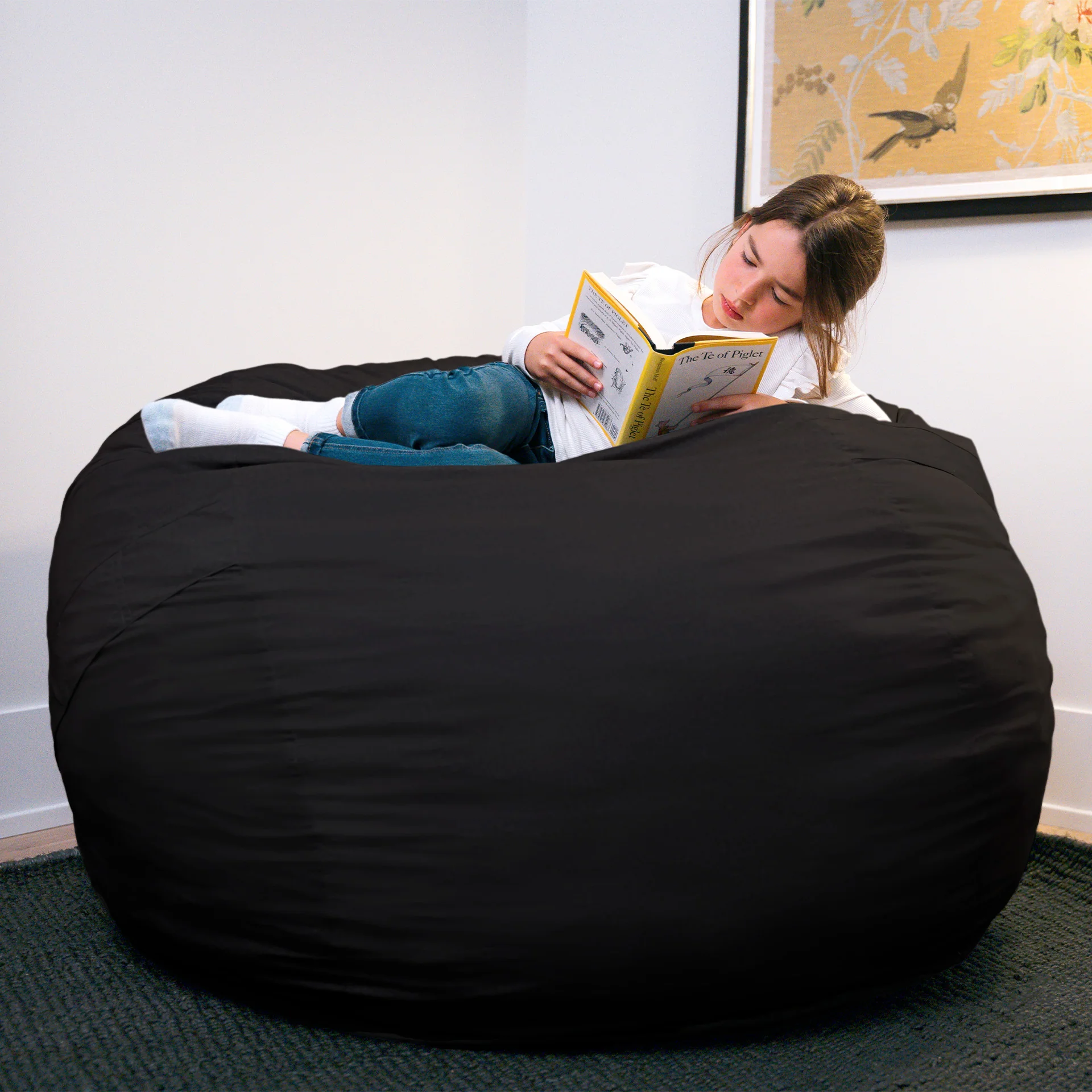 Fuf® 5Ft Foam Bean Bag - Image 133