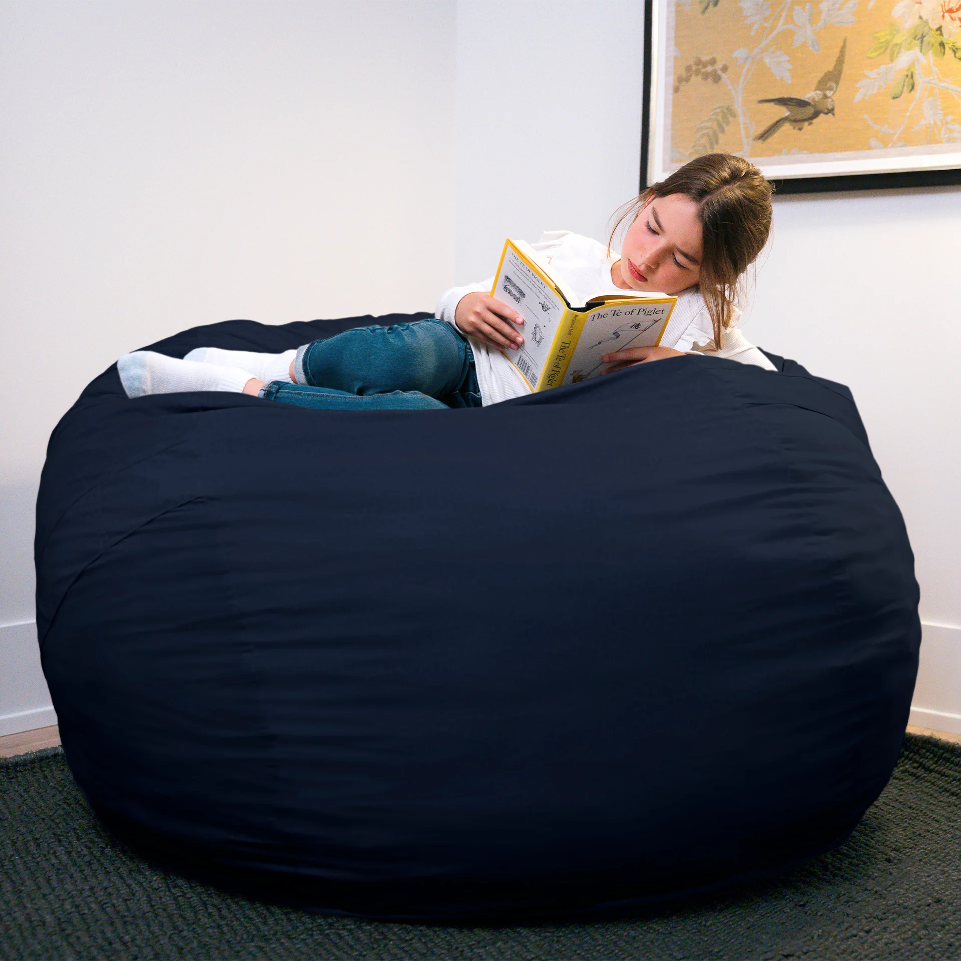 Fuf® 5Ft Foam Bean Bag - Image 145
