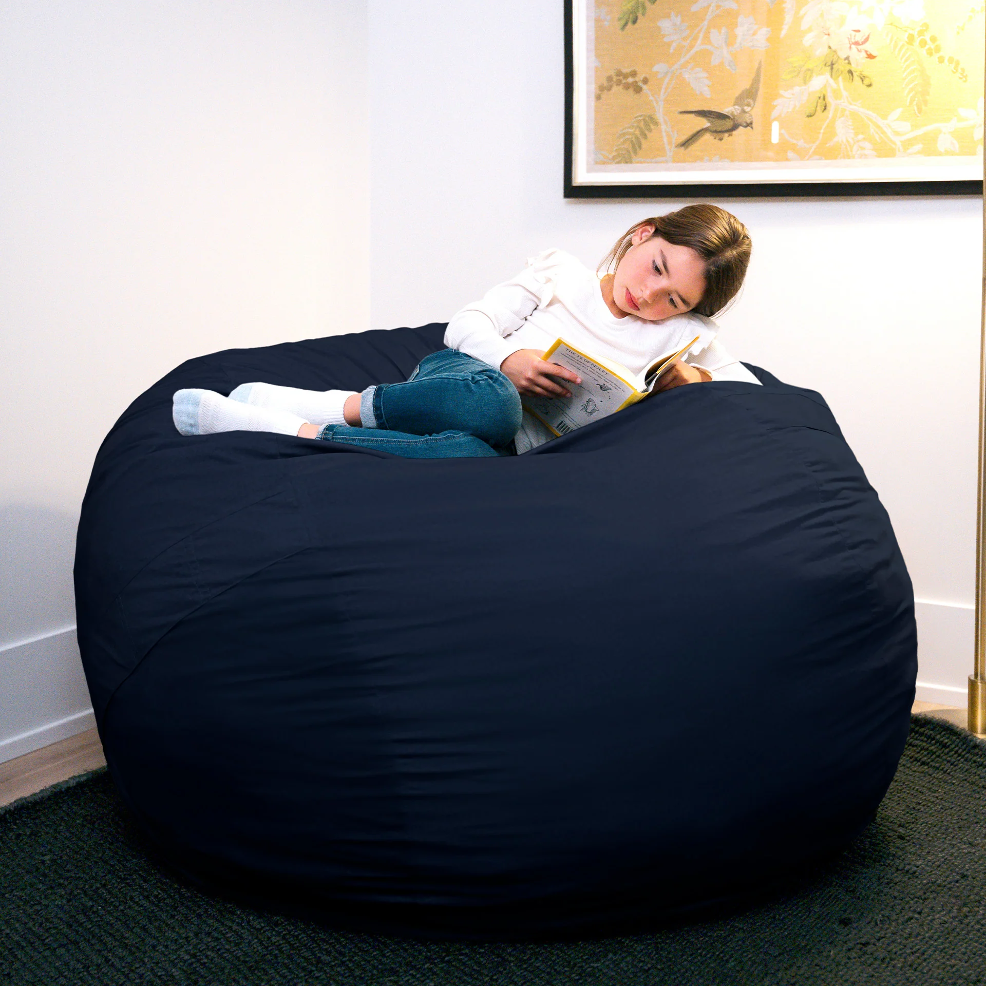 Fuf® 5Ft Foam Bean Bag - Image 147