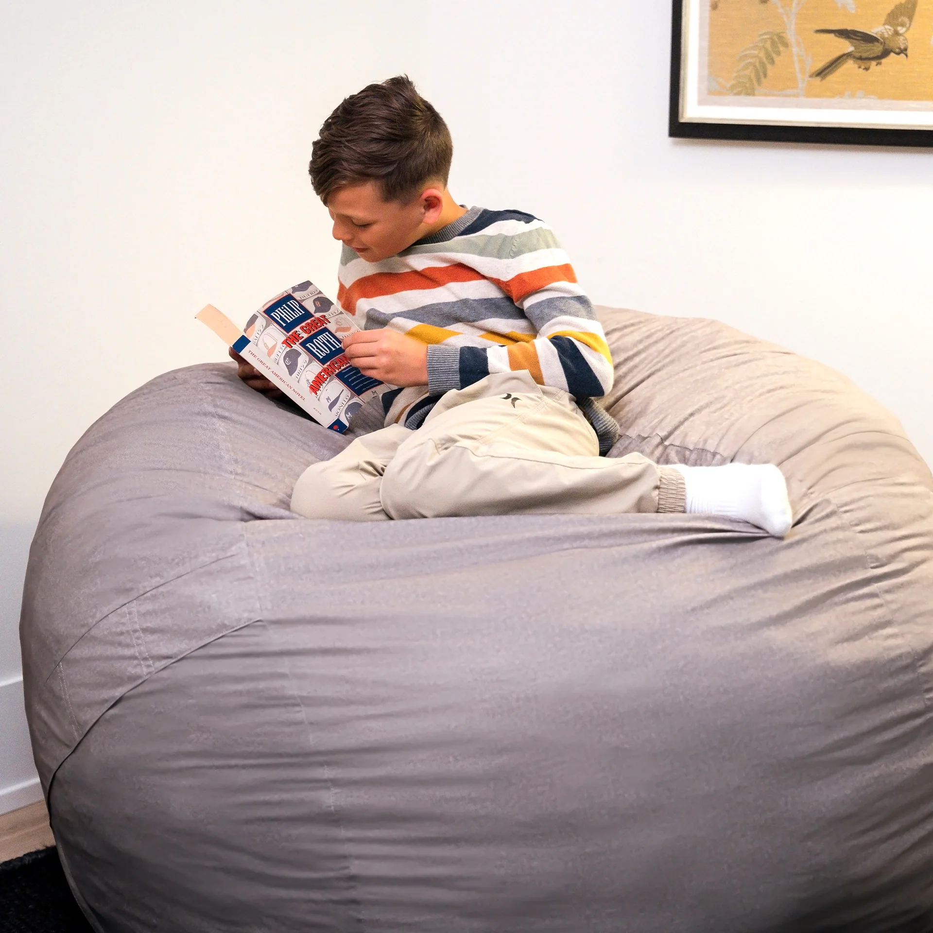 Fuf® 5Ft Foam Bean Bag - Image 153