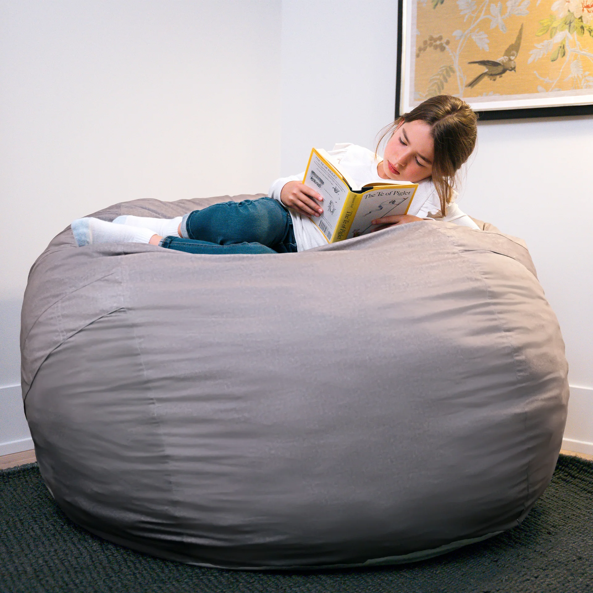 Fuf® 5Ft Foam Bean Bag - Image 159