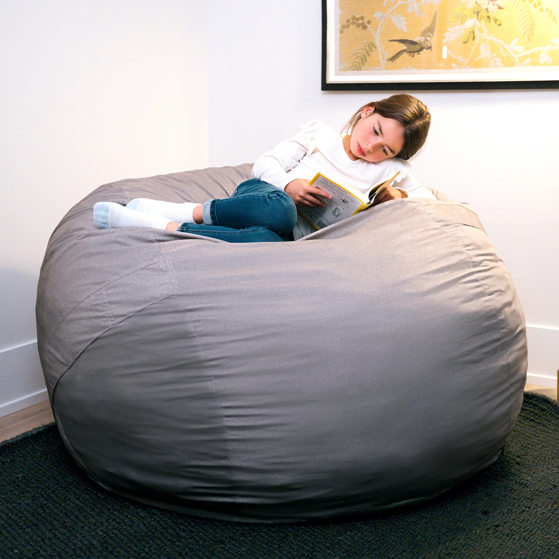 Fuf® 5Ft Foam Bean Bag - Image 160