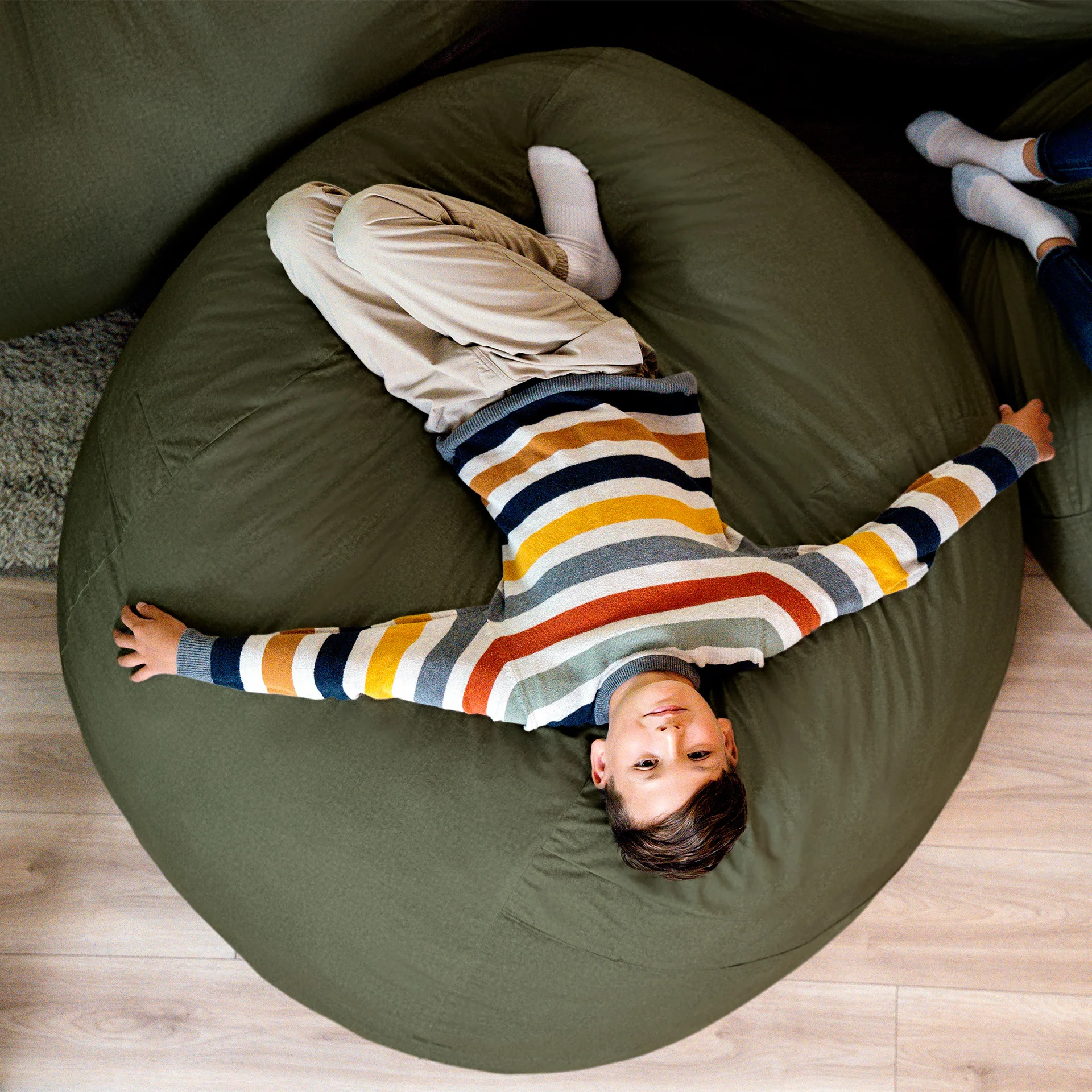 Fuf® 5Ft Foam Bean Bag - Image 169