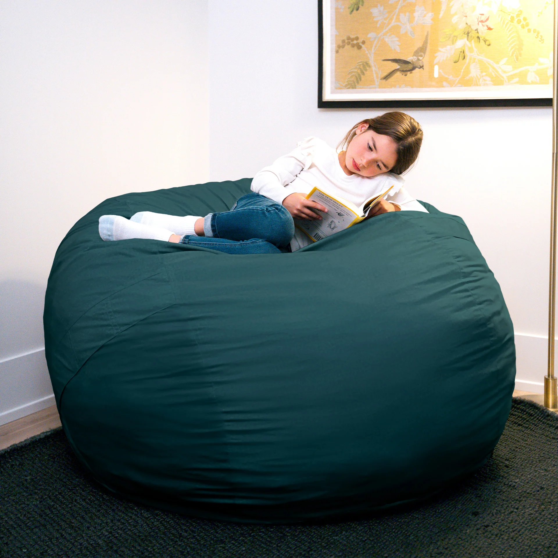Fuf® 5Ft Foam Bean Bag - Image 184