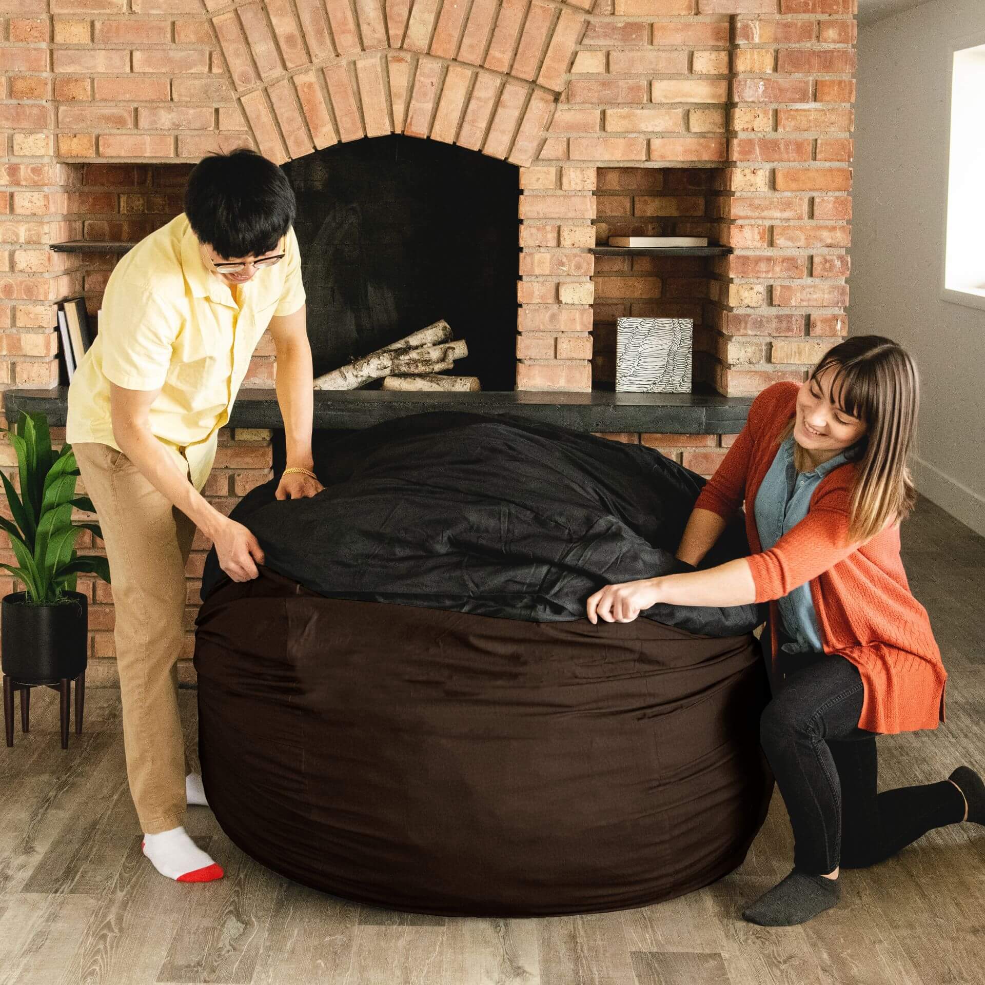 Fuf® 5Ft Foam Bean Bag - Image 42
