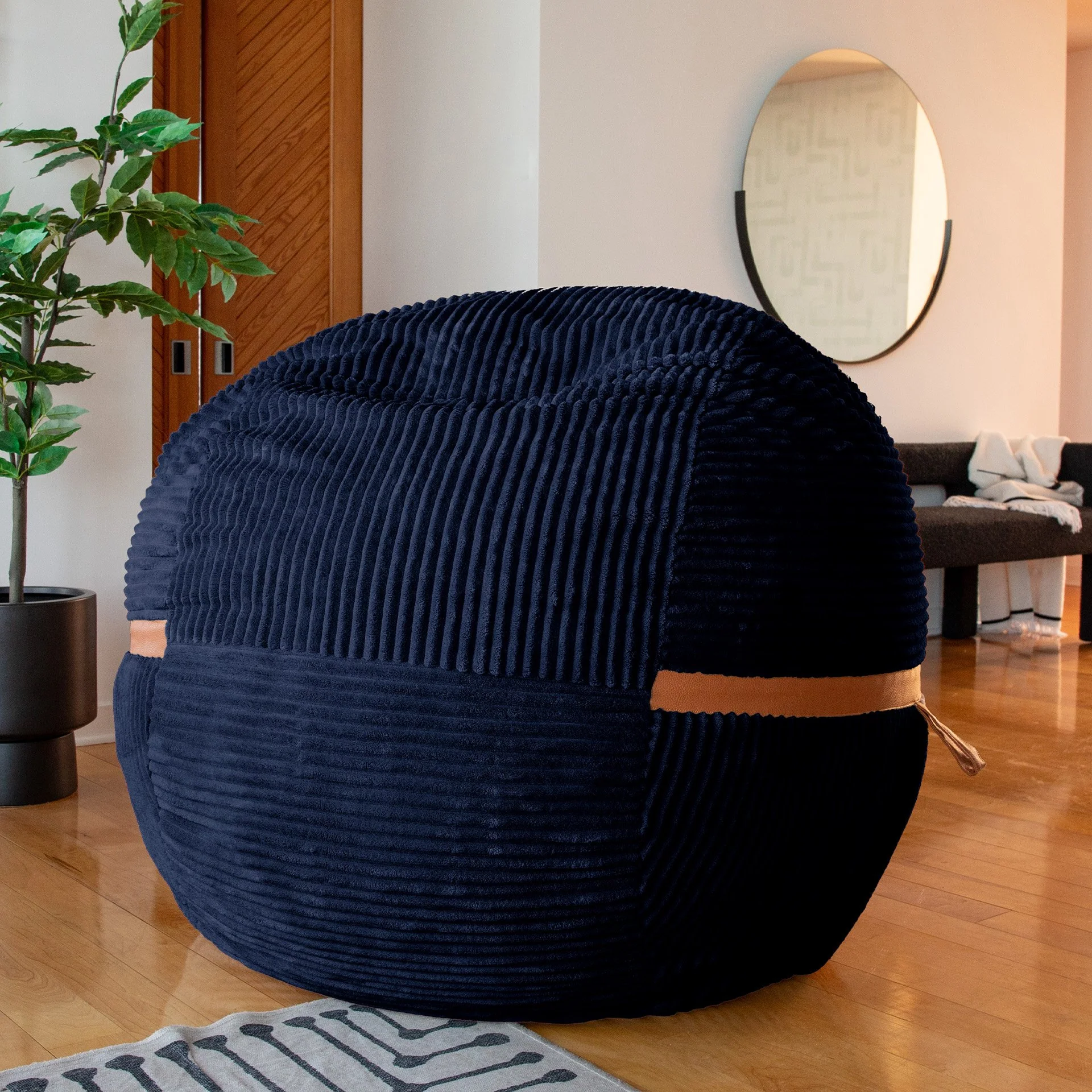 Fuf® 5Ft Foam Bean Bag - Image 86