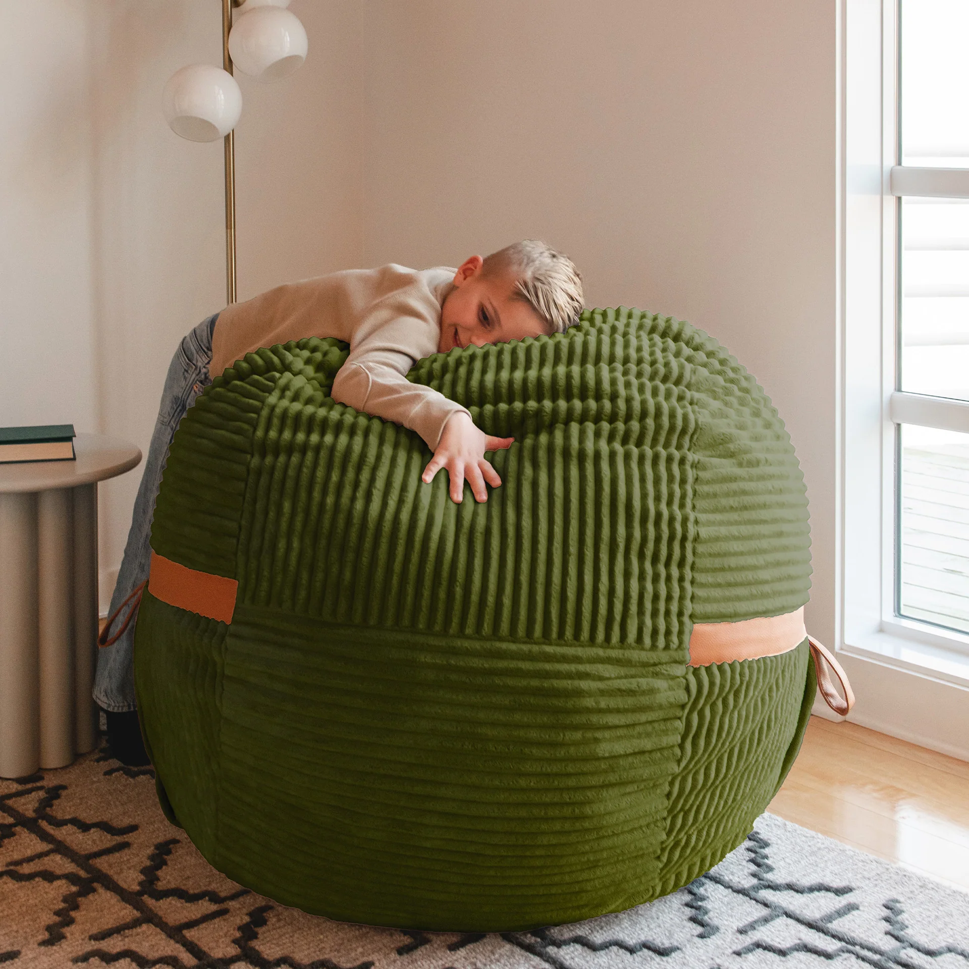 Fuf® 4Ft Foam Bean Bag - Image 111