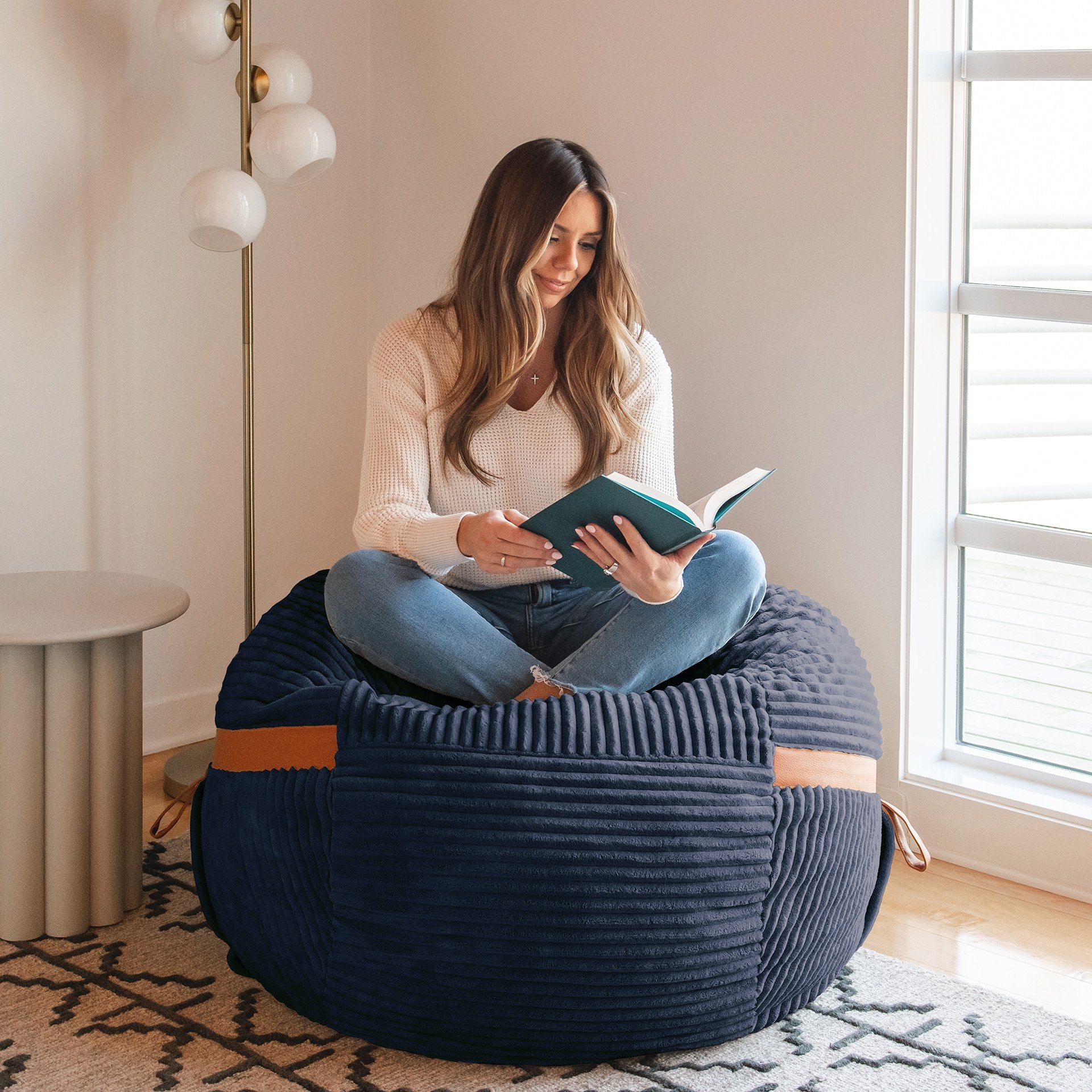 Fuf® 4Ft Foam Bean Bag - Image 119