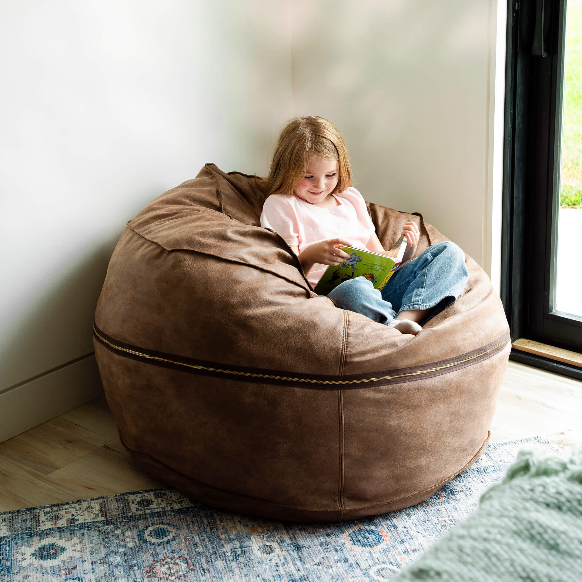 Fuf® 4Ft Foam Bean Bag - Image 131