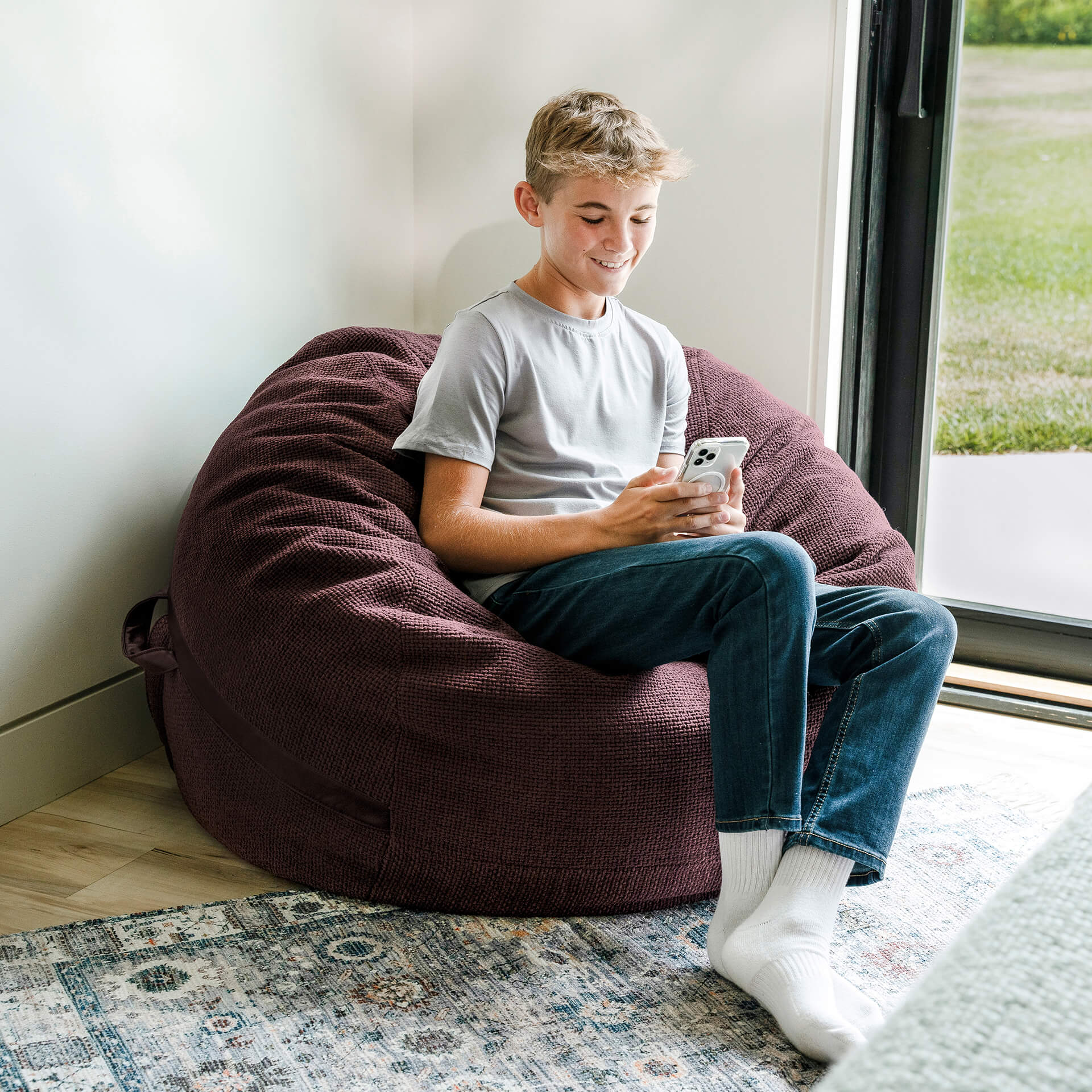 Fuf® 4Ft Foam Bean Bag - Image 157