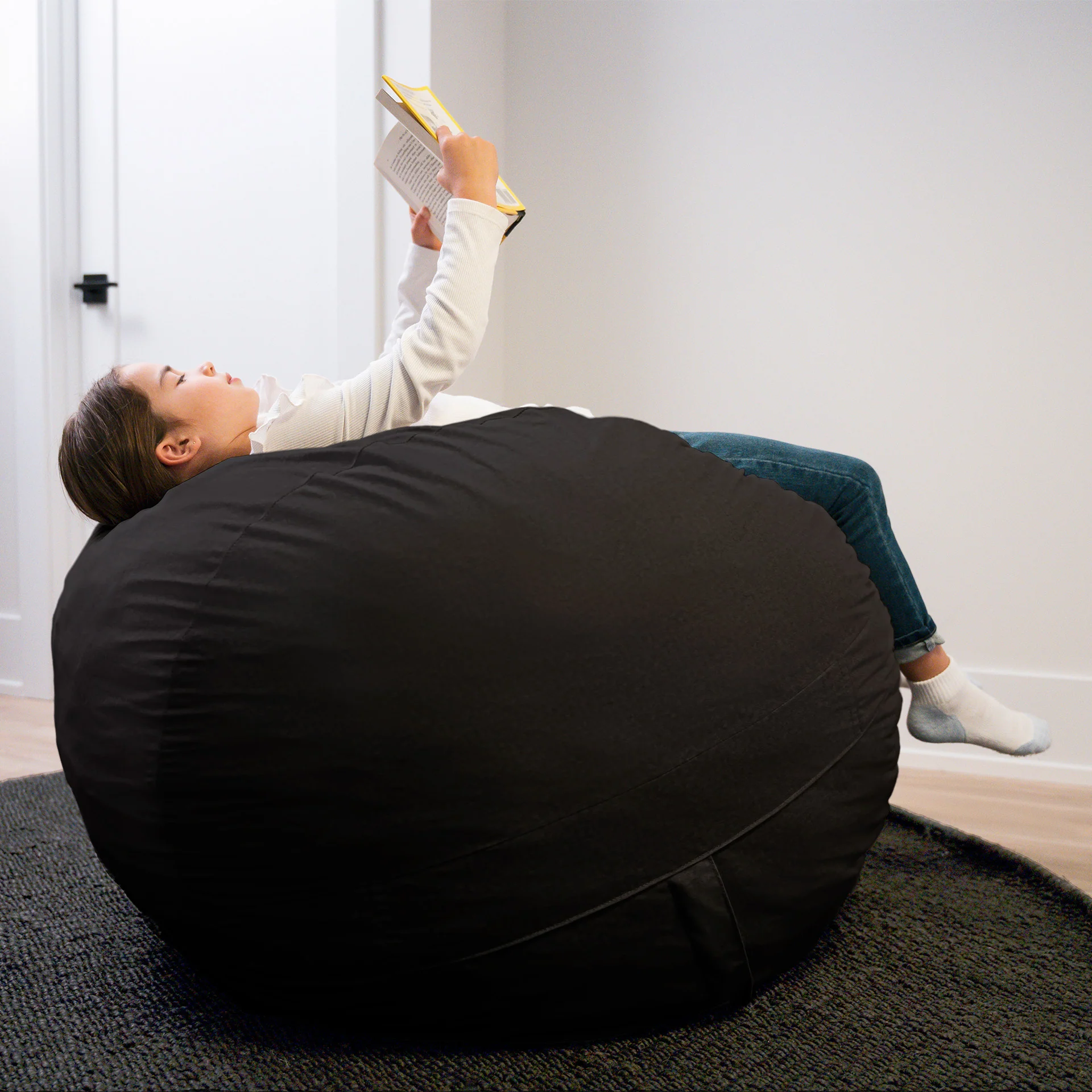 Fuf® 4Ft Foam Bean Bag - Image 165