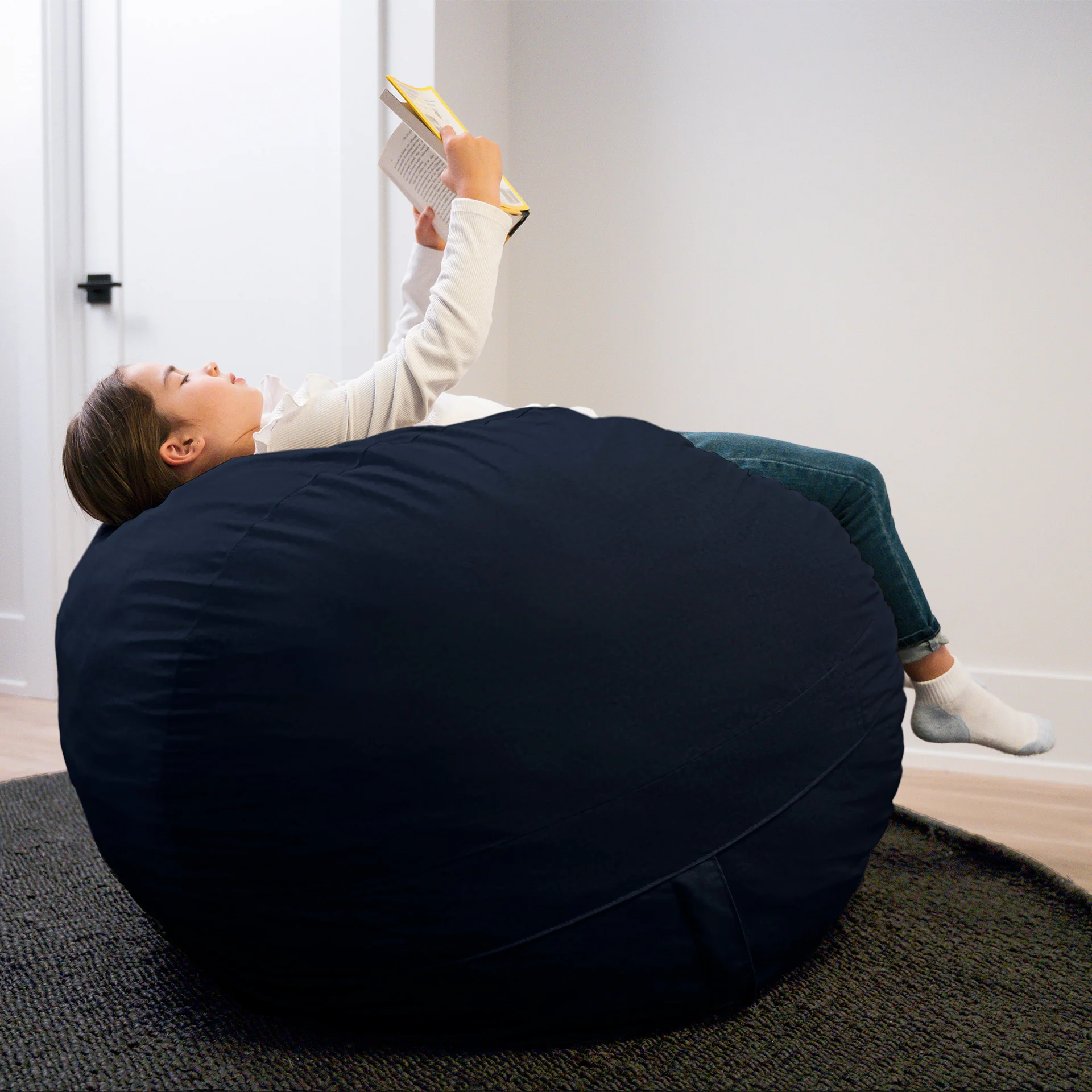 Fuf® 4Ft Foam Bean Bag - Image 176