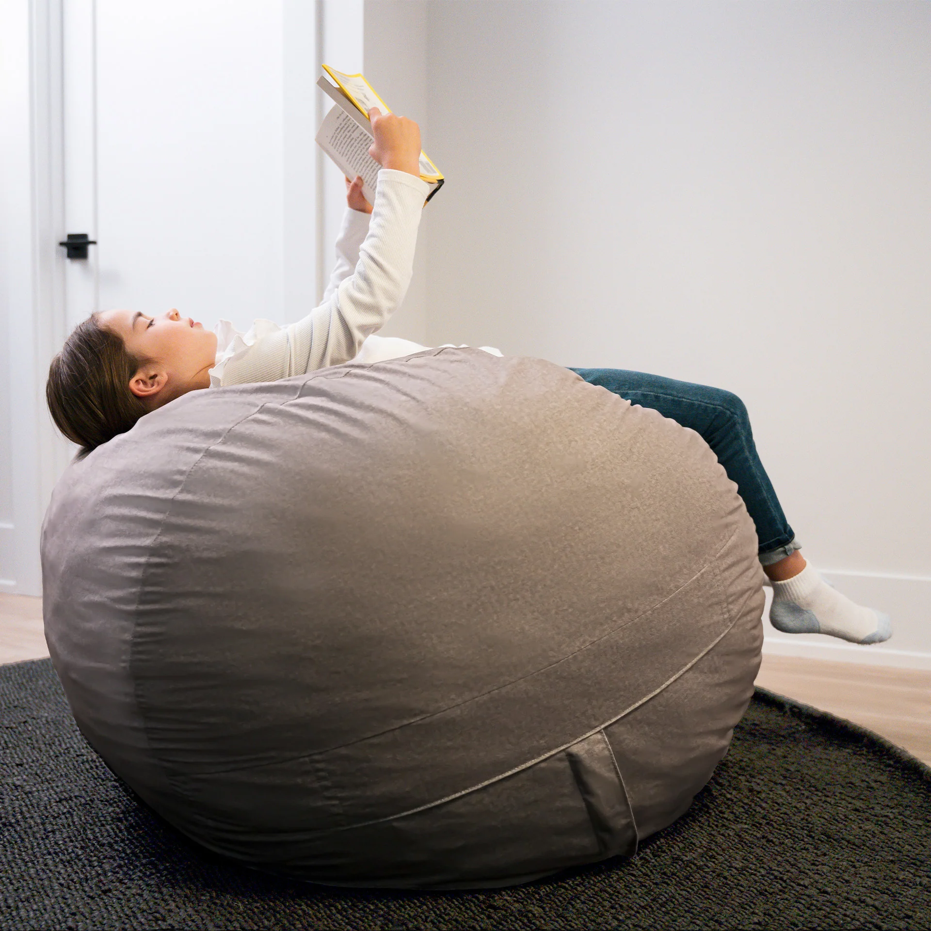 Fuf® 4Ft Foam Bean Bag - Image 191