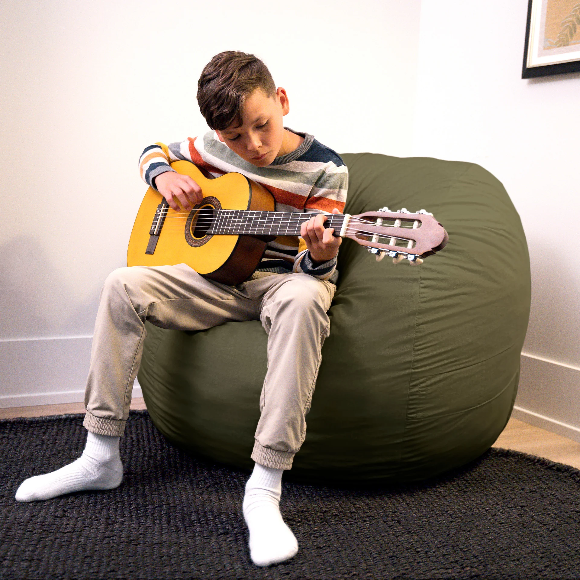 Fuf® 4Ft Foam Bean Bag - Image 197