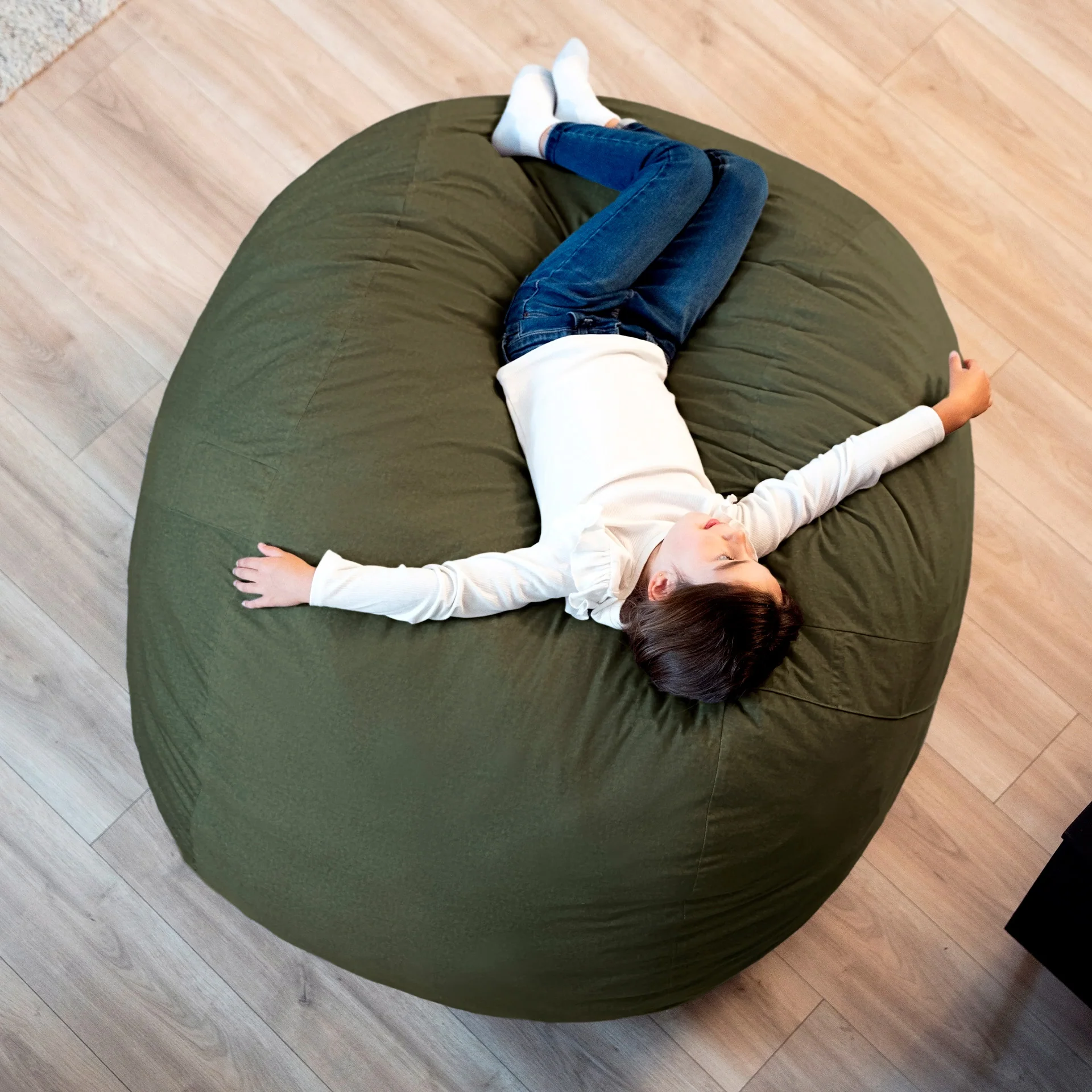 Fuf® 4Ft Foam Bean Bag - Image 201