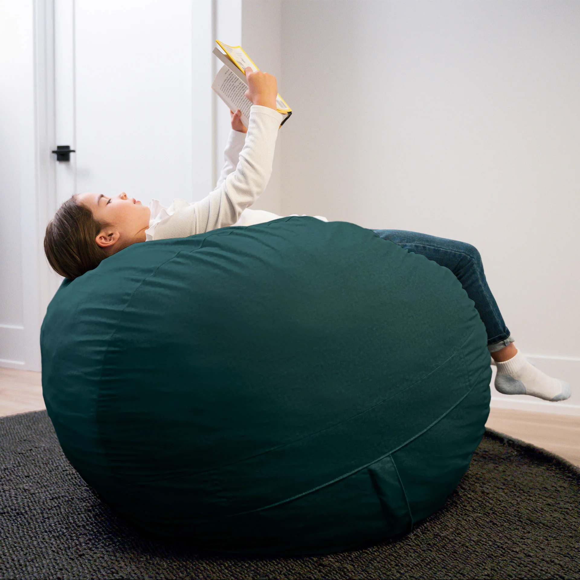 Fuf® 4Ft Foam Bean Bag - Image 212