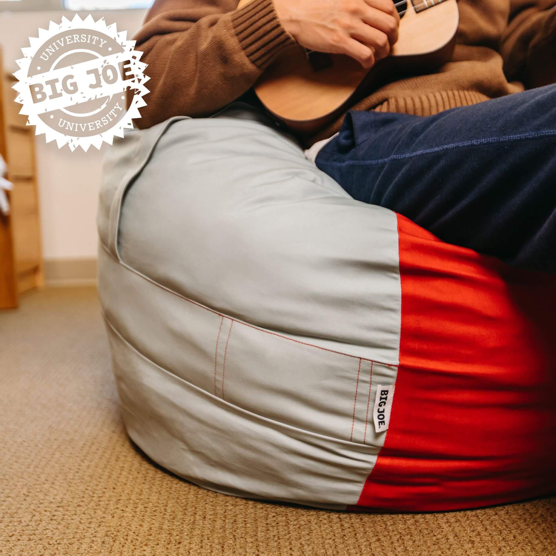 Fuf® 4Ft Foam Bean Bag - Image 62
