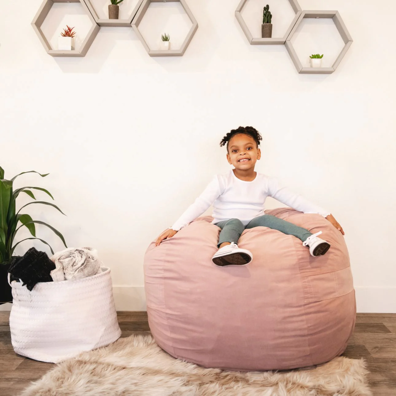 Fuf® 4Ft Foam Bean Bag - Image 72