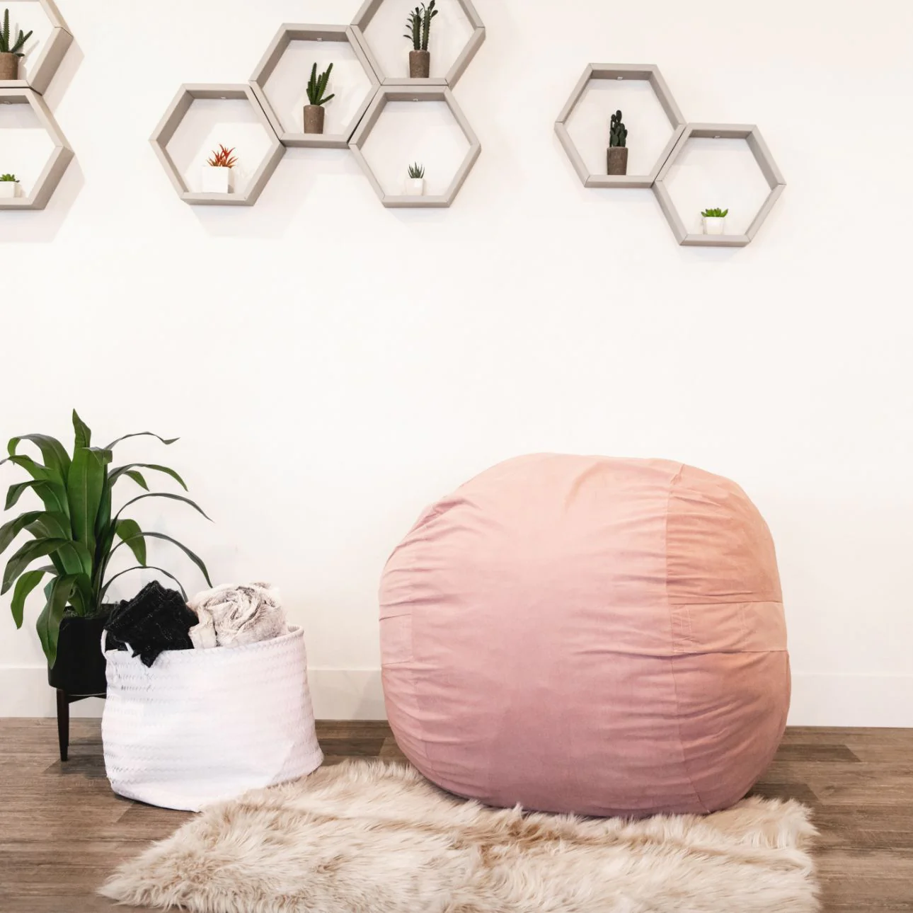 Fuf® 4Ft Foam Bean Bag - Image 73