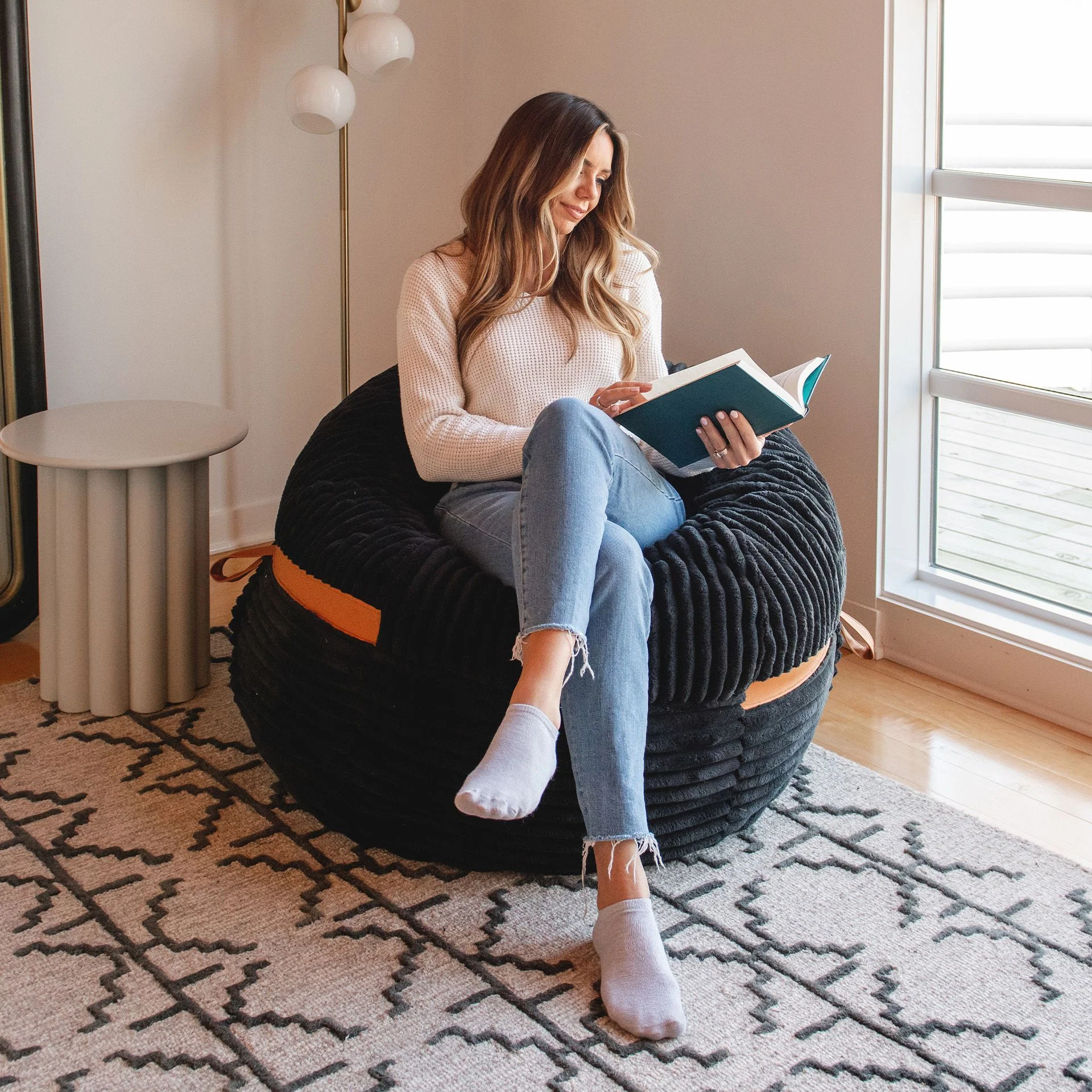 Fuf® 4Ft Foam Bean Bag - Image 89