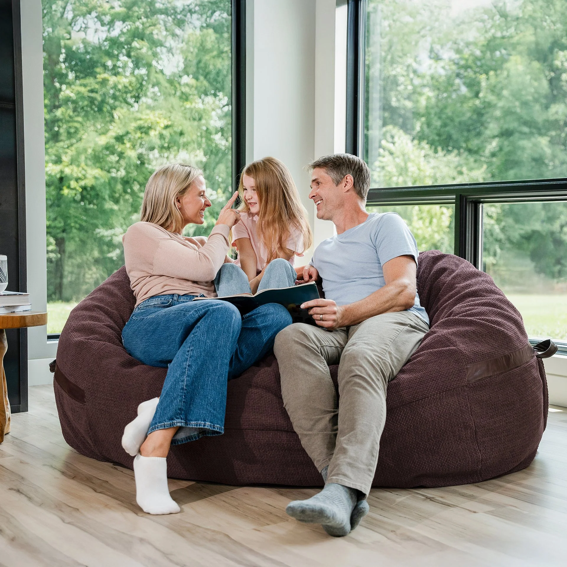 Fuf® 7Ft Foam Bean Bag - Image 112