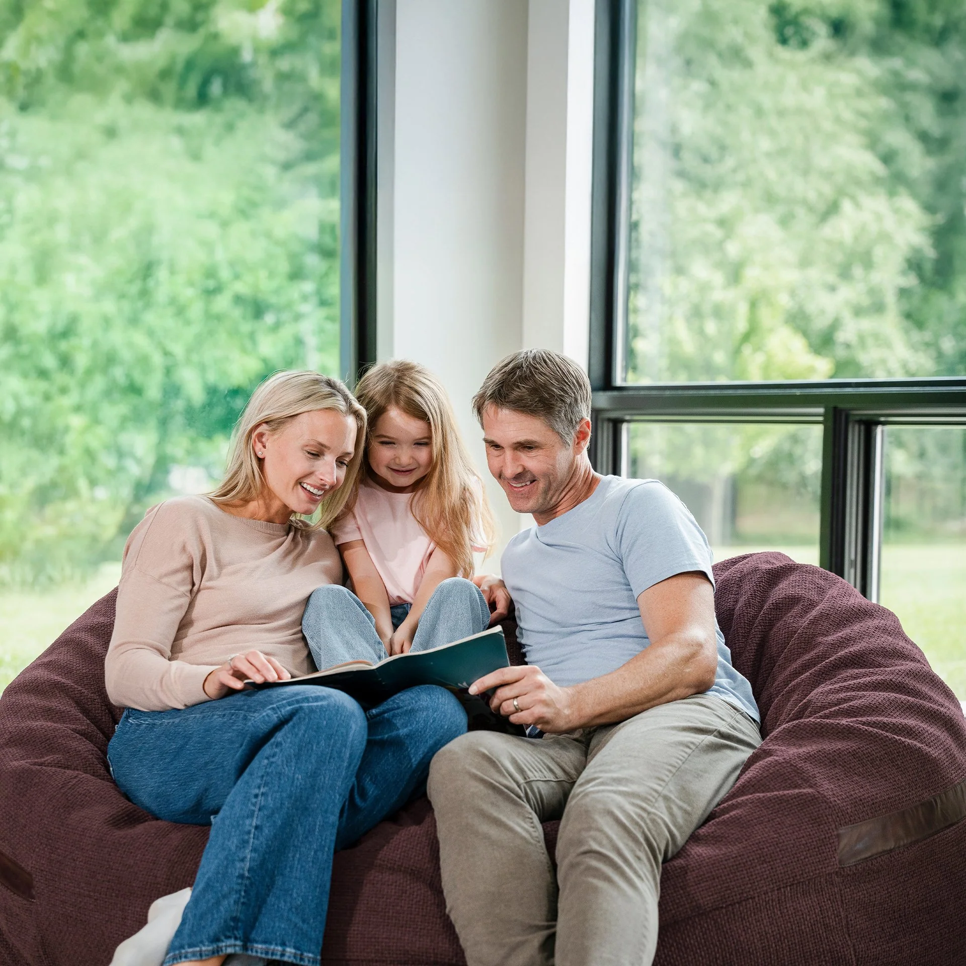 Fuf® 7Ft Foam Bean Bag - Image 113