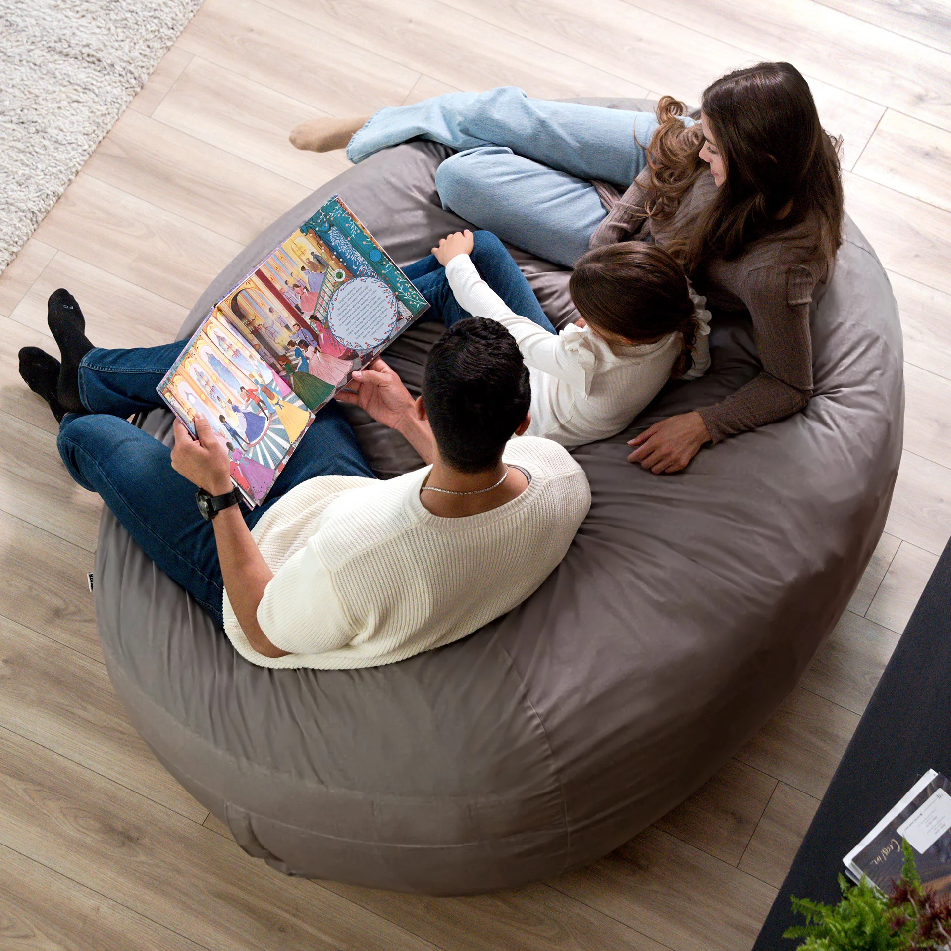 Fuf® 7Ft Foam Bean Bag - Image 123