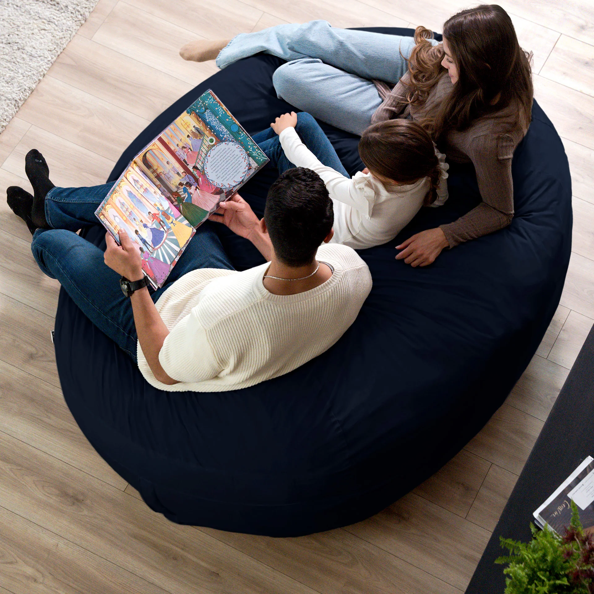 Fuf® 7Ft Foam Bean Bag - Image 139