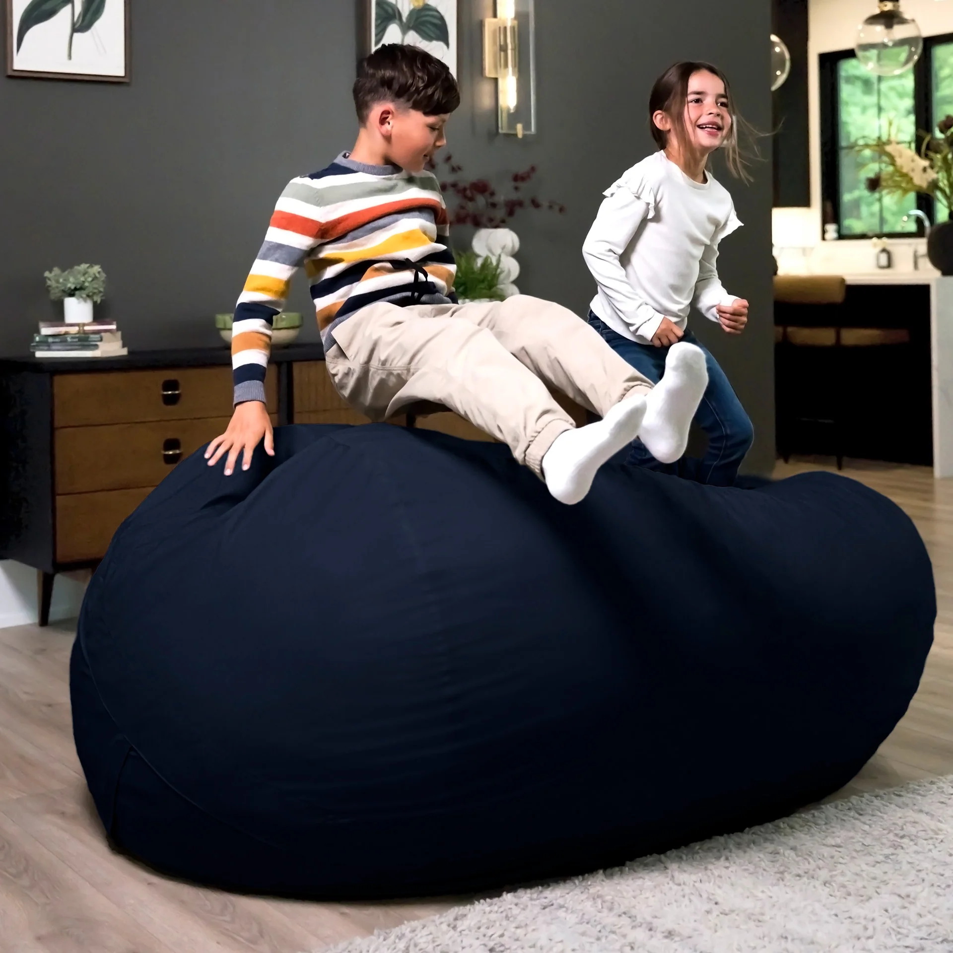 Fuf® 7Ft Foam Bean Bag - Image 140