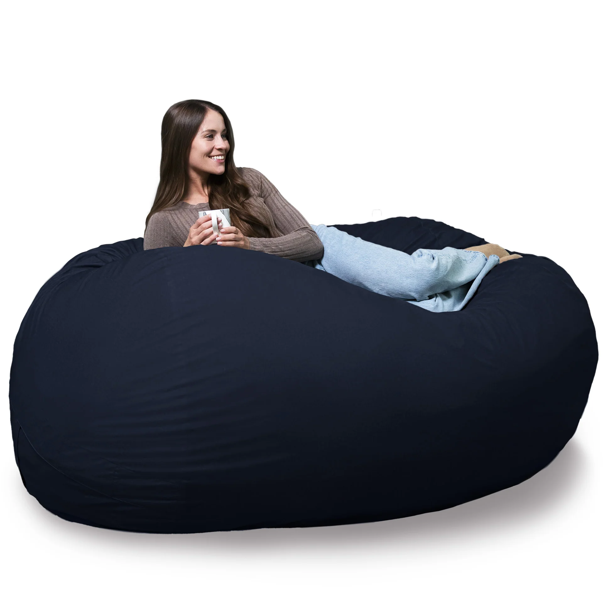 Fuf® 7Ft Foam Bean Bag - Image 146